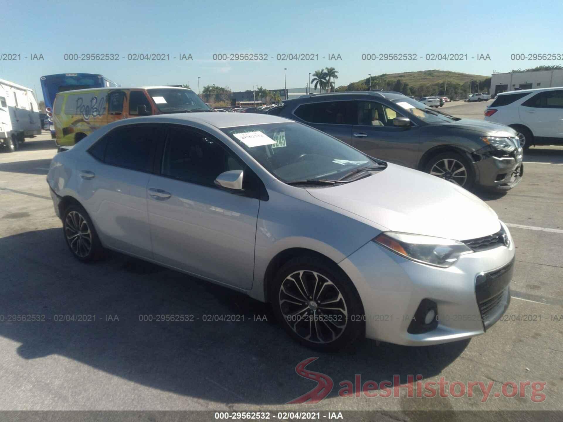 2T1BURHE8GC550970 2016 TOYOTA COROLLA