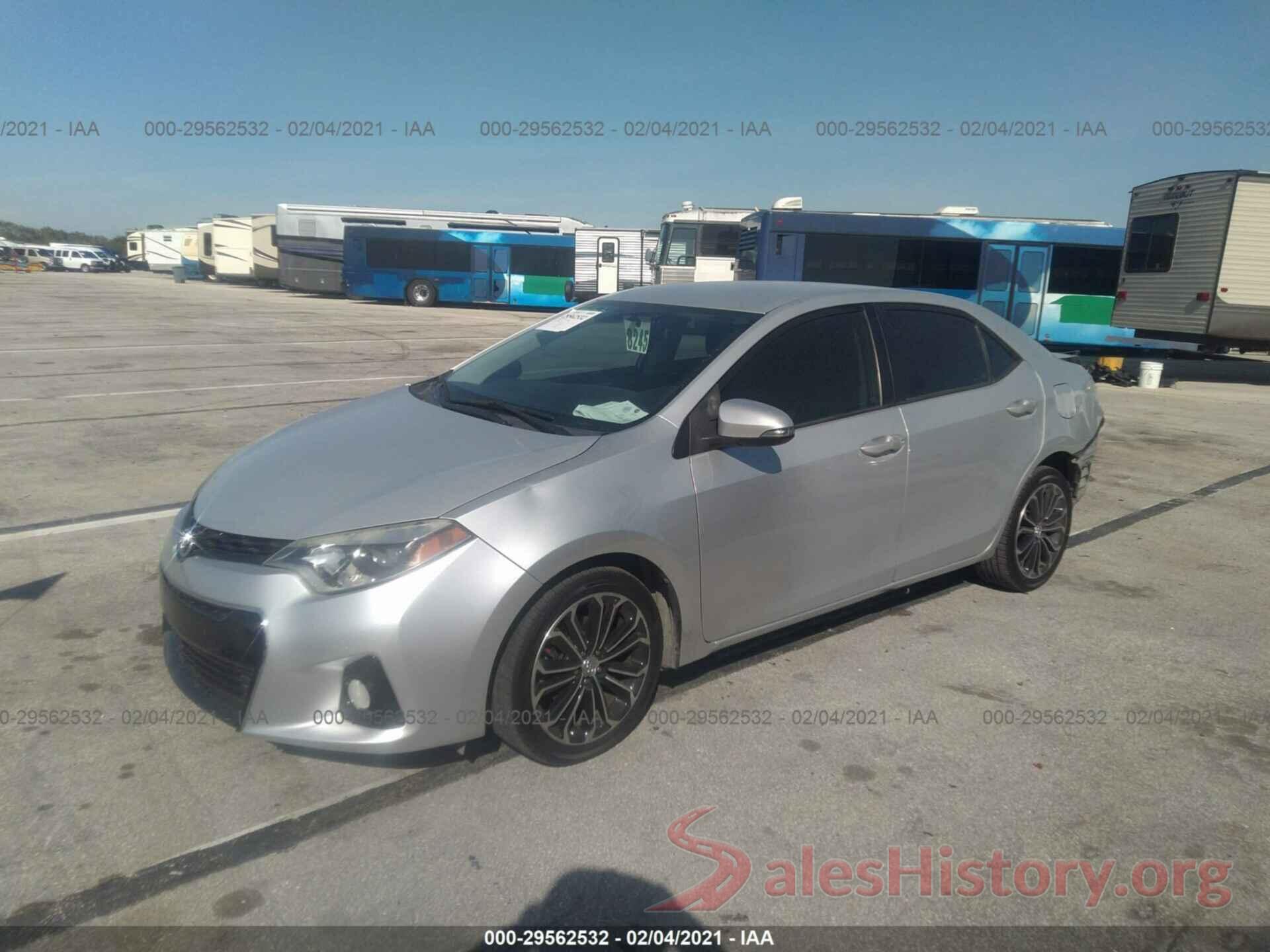 2T1BURHE8GC550970 2016 TOYOTA COROLLA