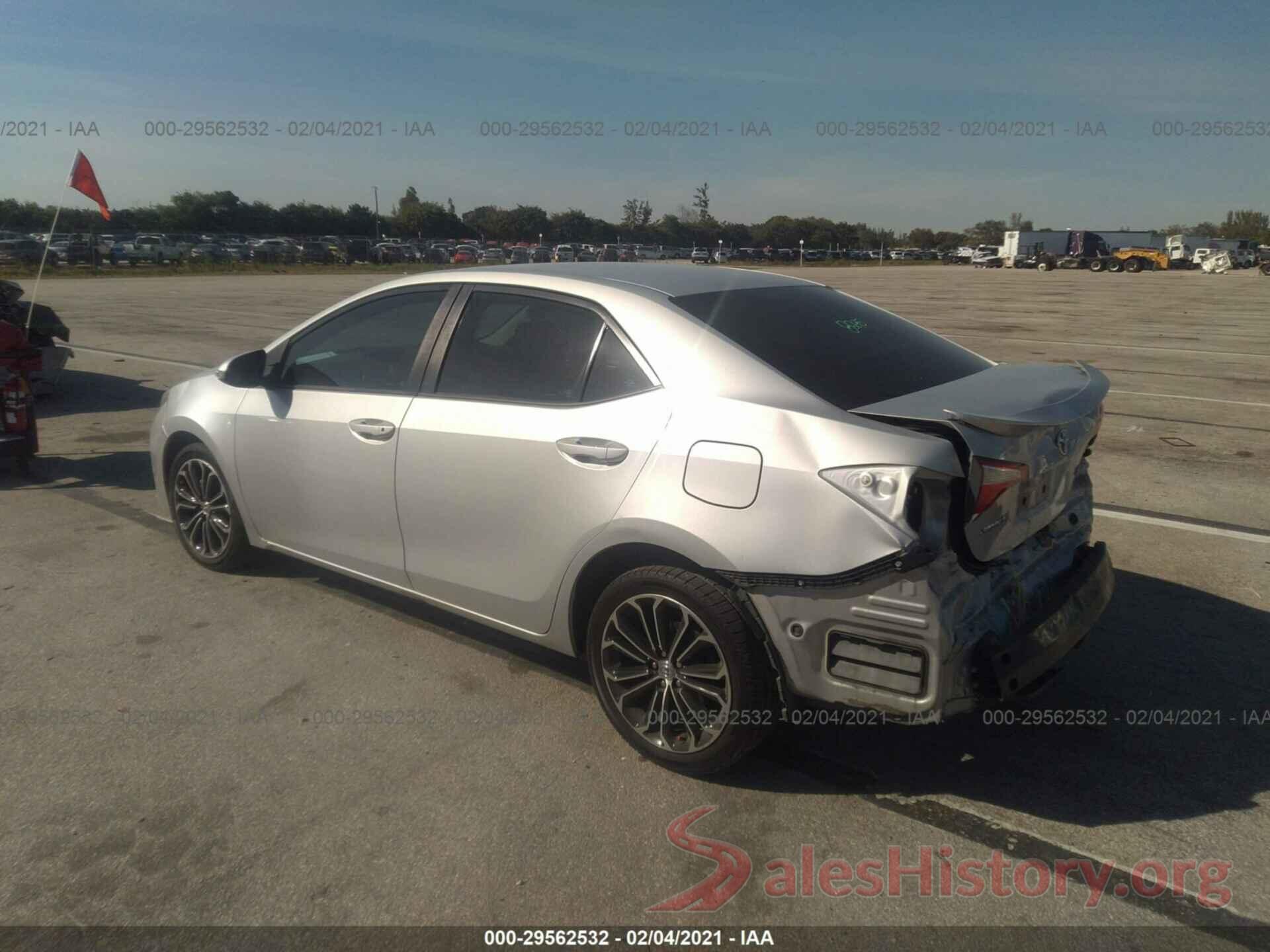 2T1BURHE8GC550970 2016 TOYOTA COROLLA