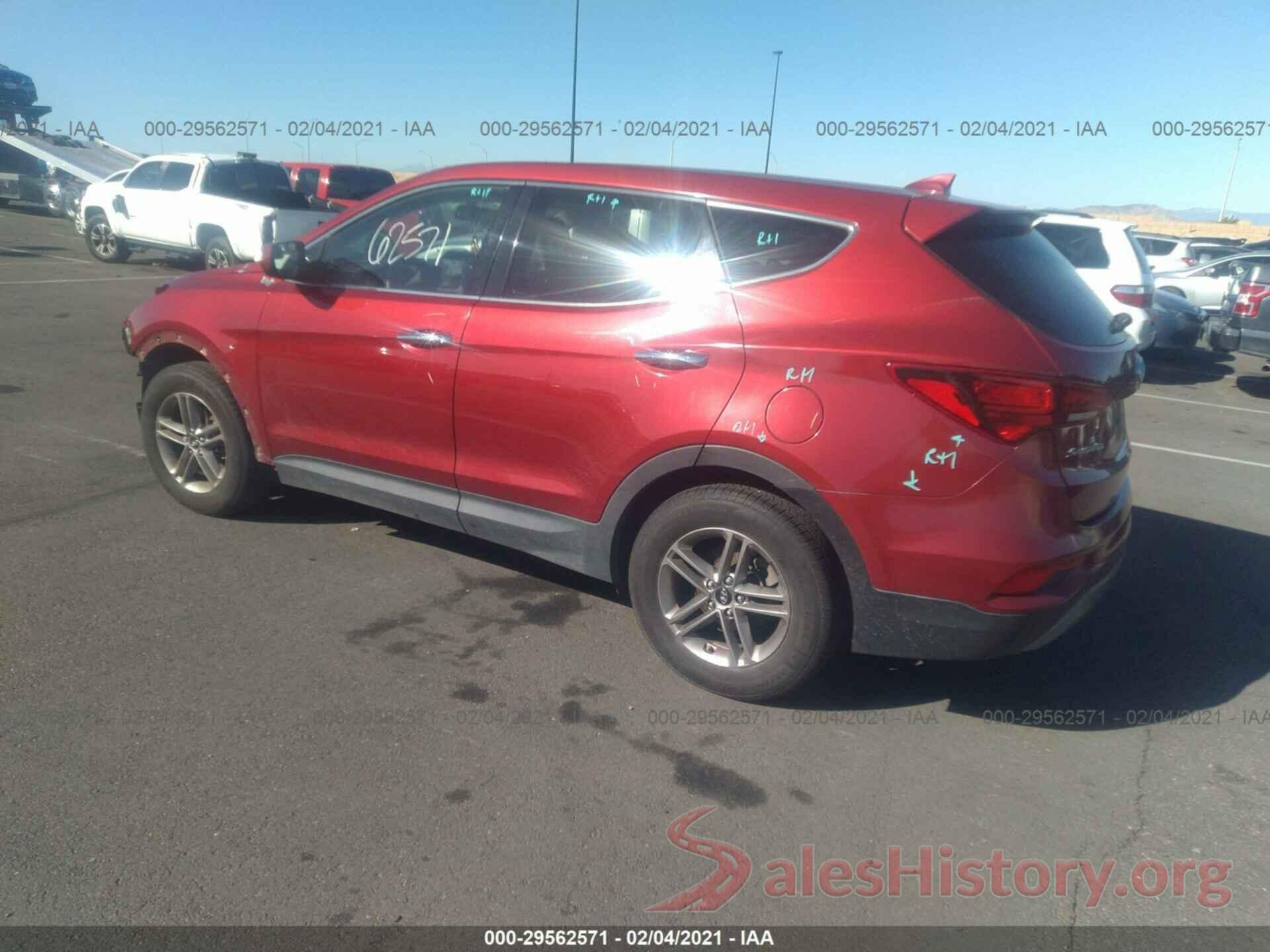 5XYZT3LB3HG448400 2017 HYUNDAI SANTA FE SPORT