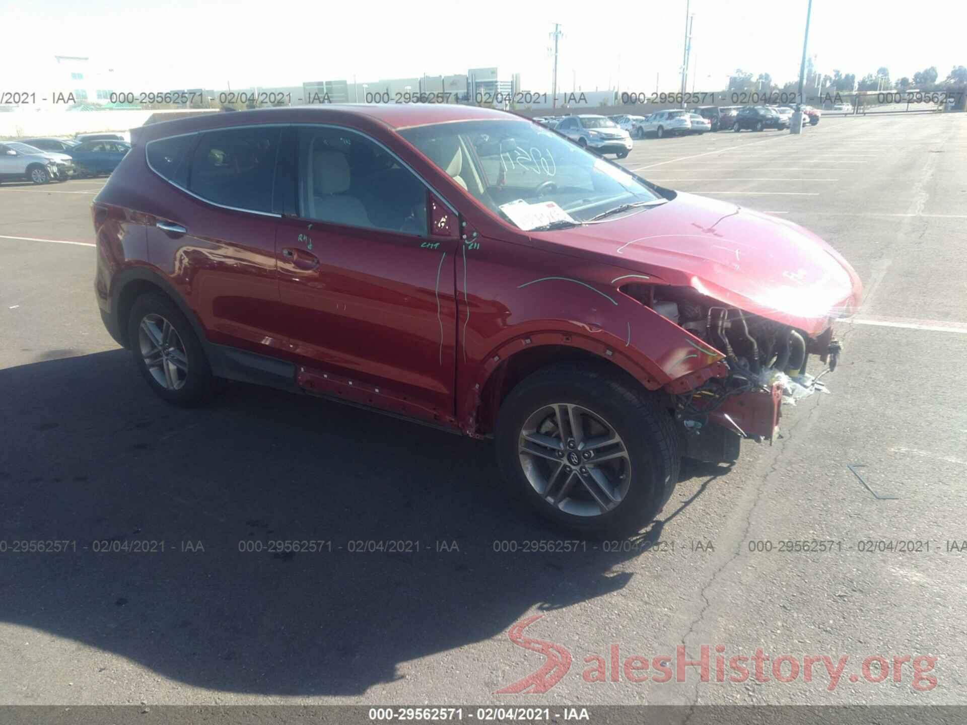 5XYZT3LB3HG448400 2017 HYUNDAI SANTA FE SPORT