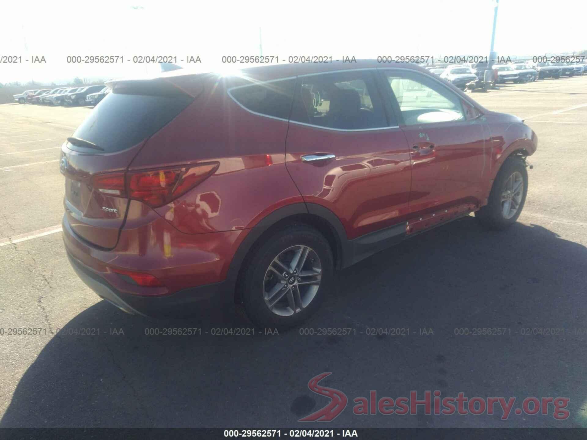 5XYZT3LB3HG448400 2017 HYUNDAI SANTA FE SPORT