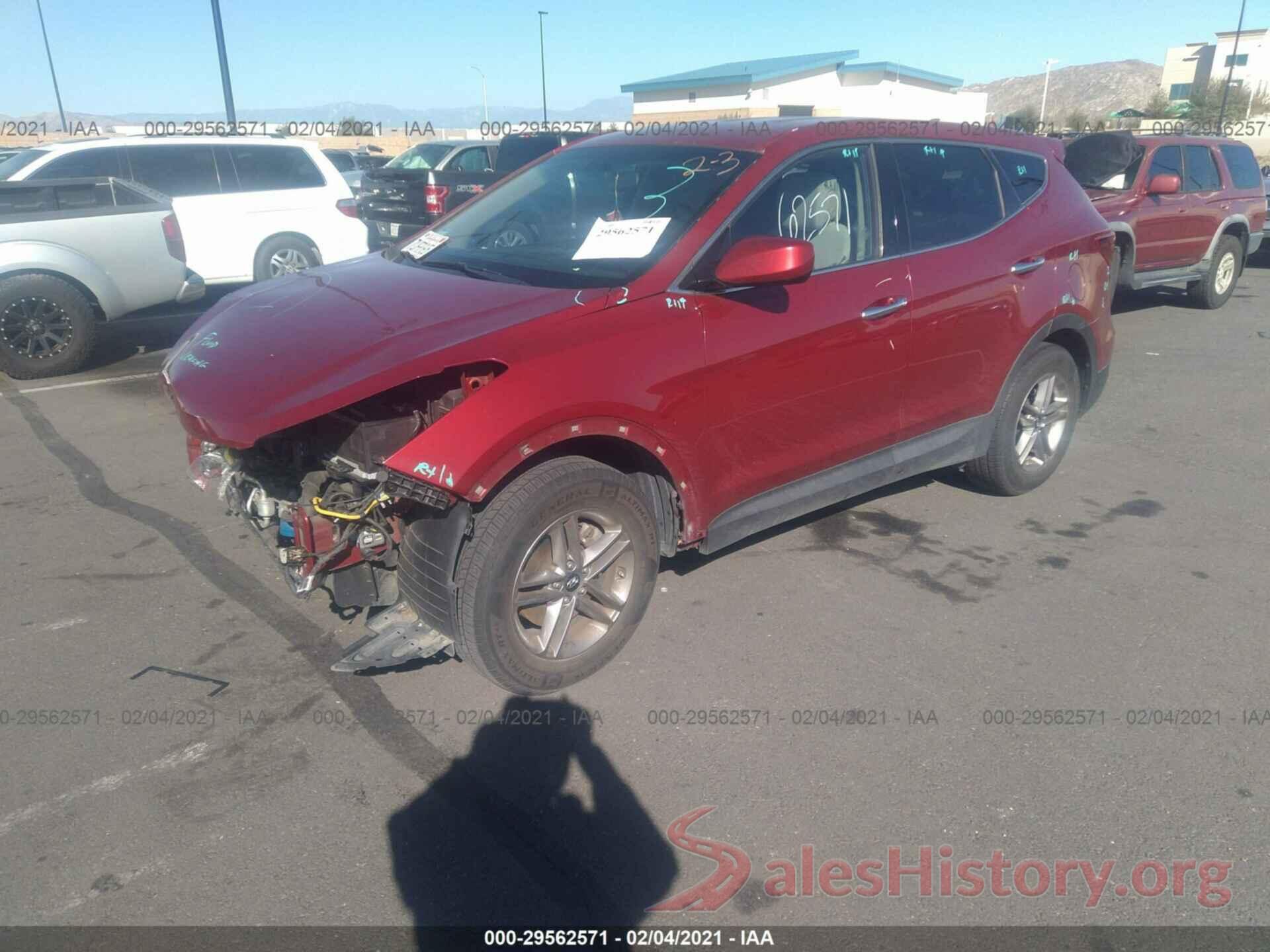 5XYZT3LB3HG448400 2017 HYUNDAI SANTA FE SPORT