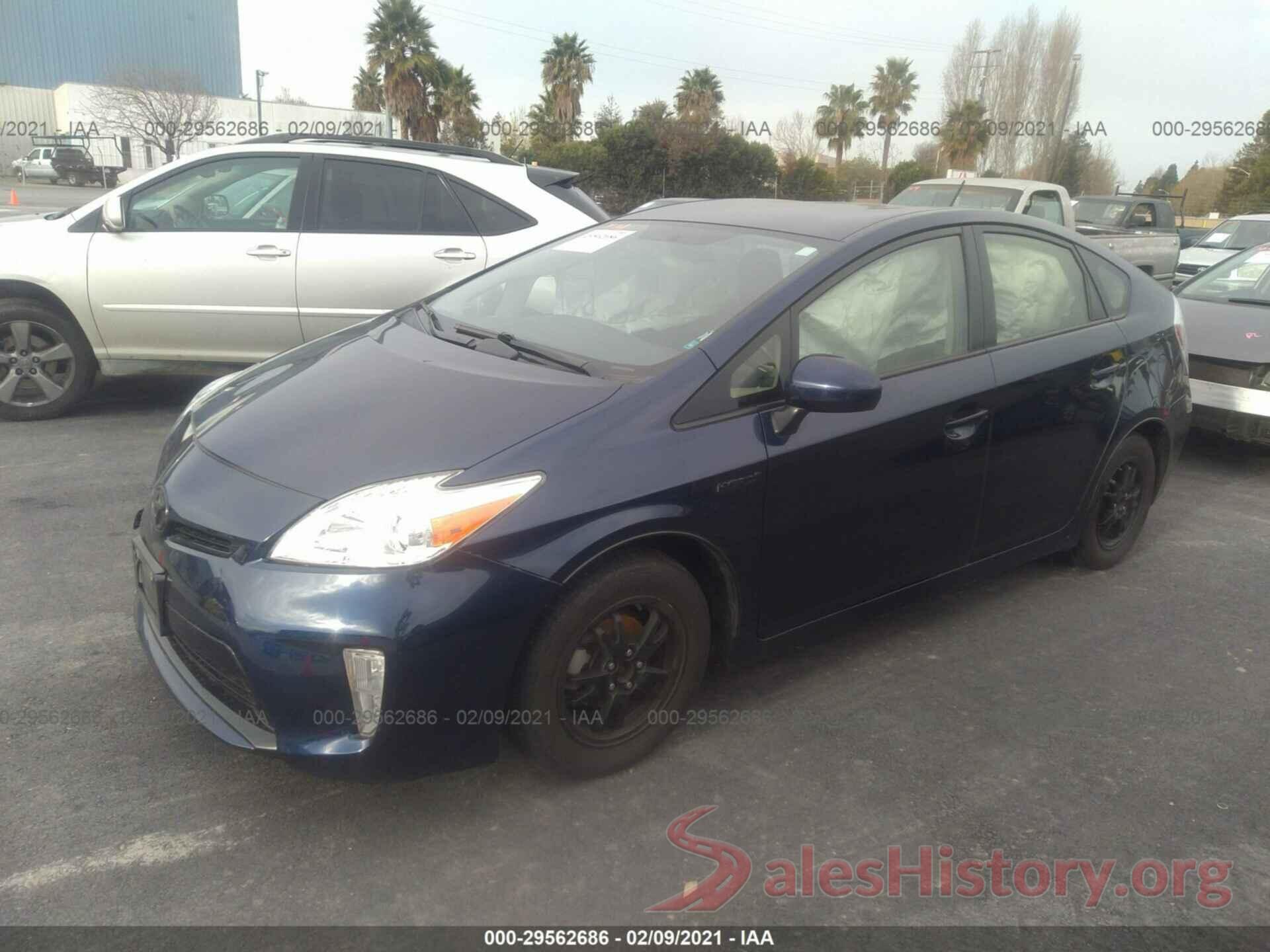 JTDKN3DU0F1946241 2015 TOYOTA PRIUS