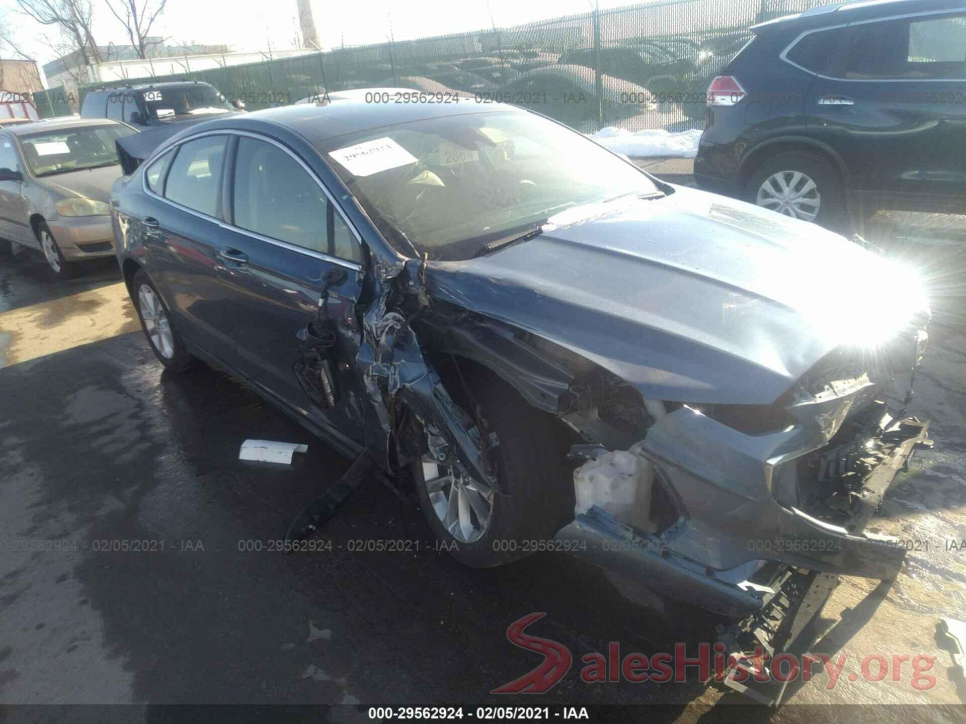 3FA6P0MU2KR116540 2019 FORD FUSION HYBRID