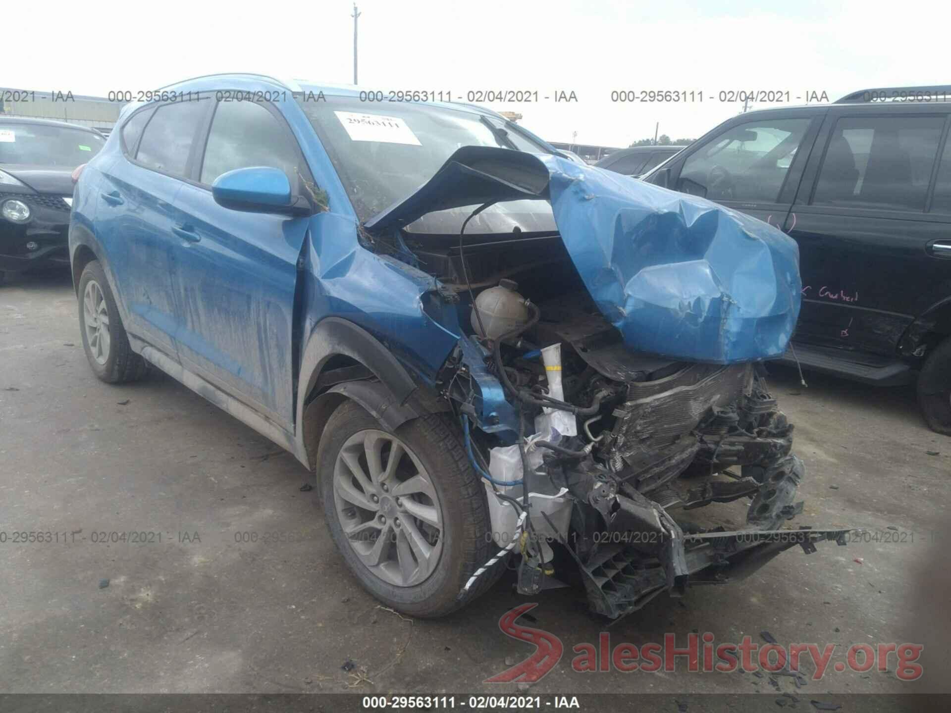 KM8J33A44JU689822 2018 HYUNDAI TUCSON