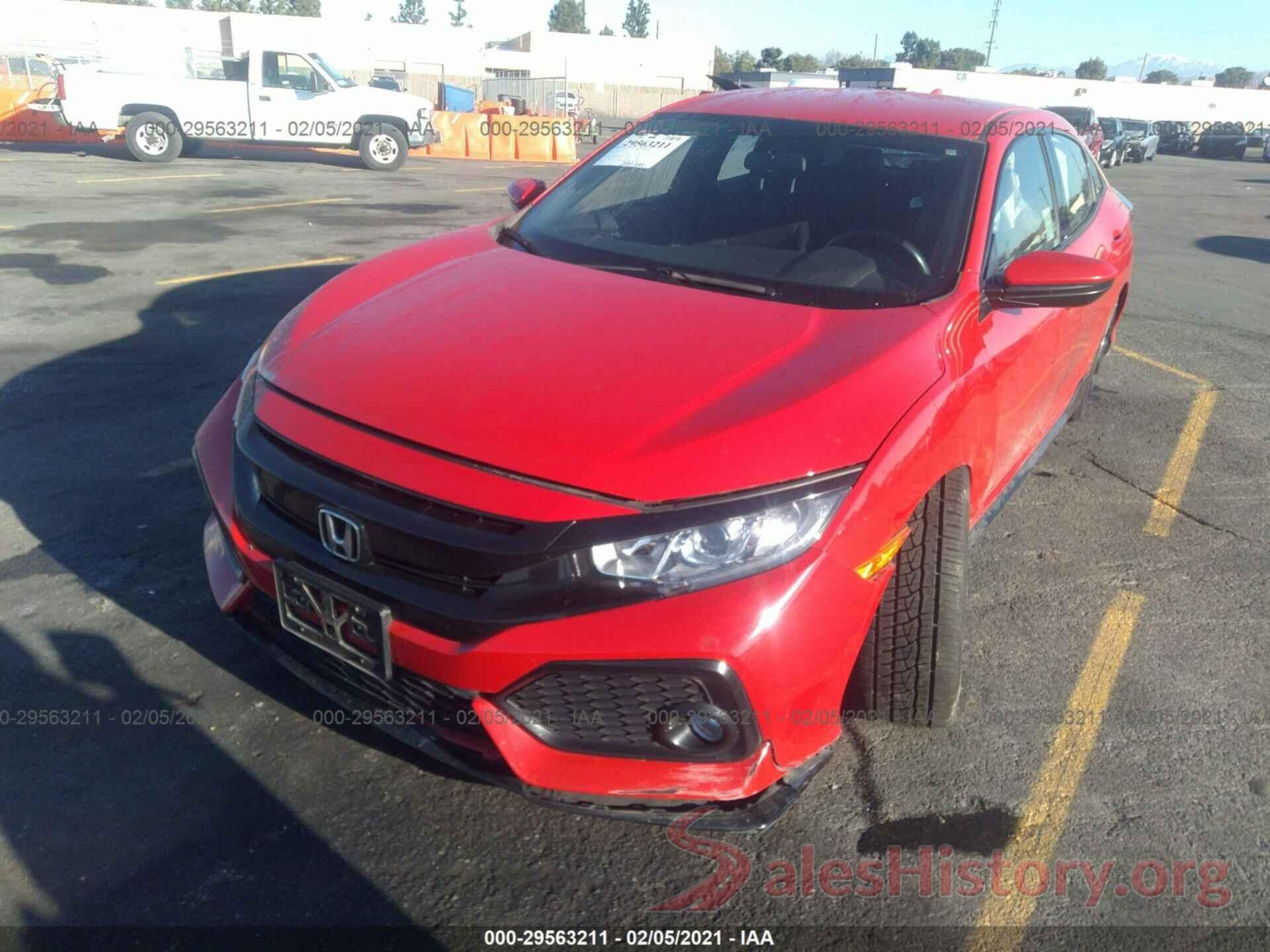 SHHFK7H4XJU405014 2018 HONDA CIVIC HATCHBACK