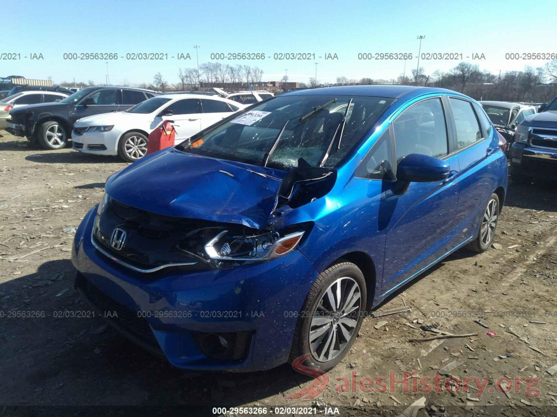 JHMGK5H7XHS005678 2017 HONDA FIT