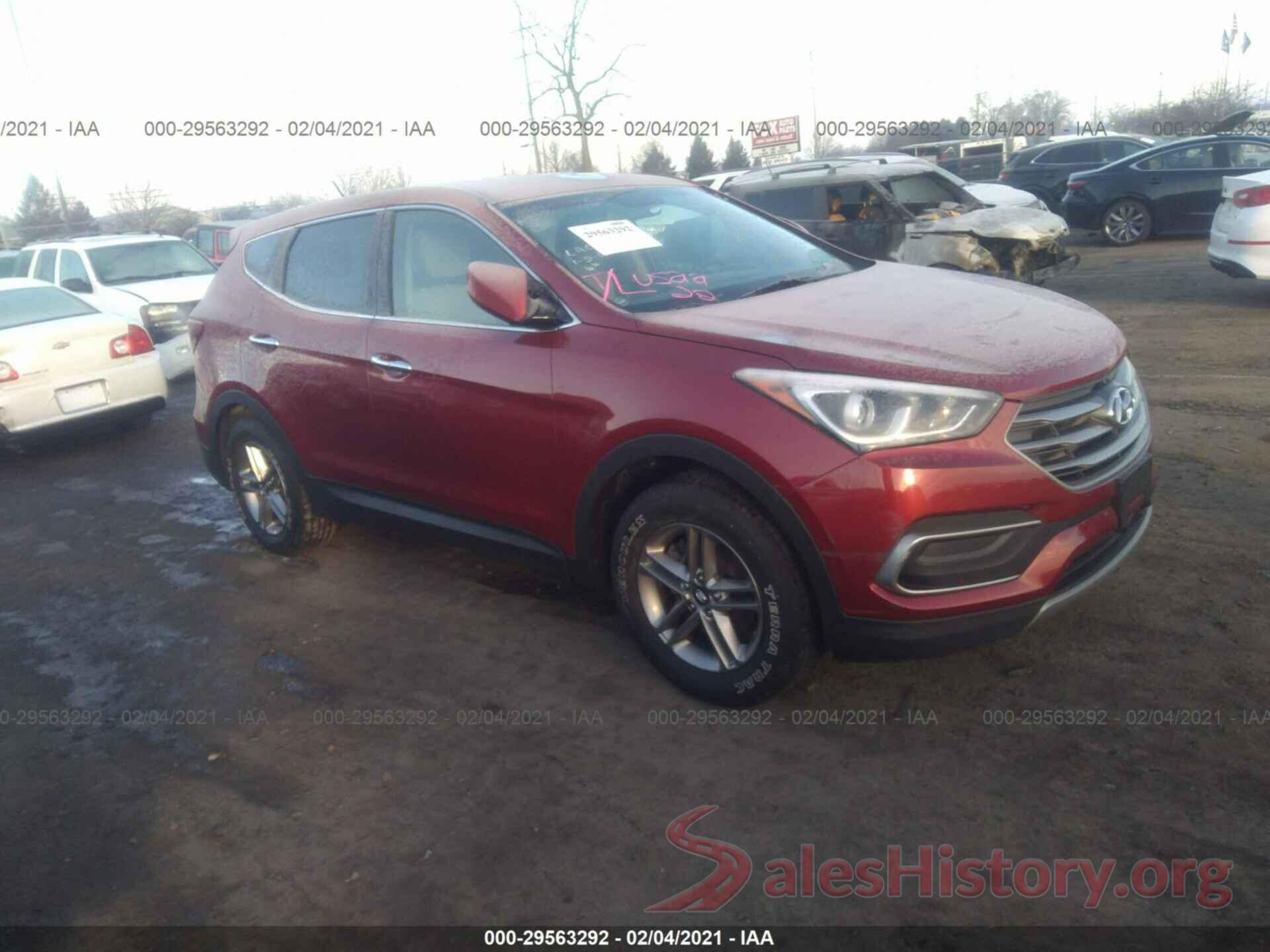 5XYZTDLB4JG525397 2018 HYUNDAI SANTA FE SPORT