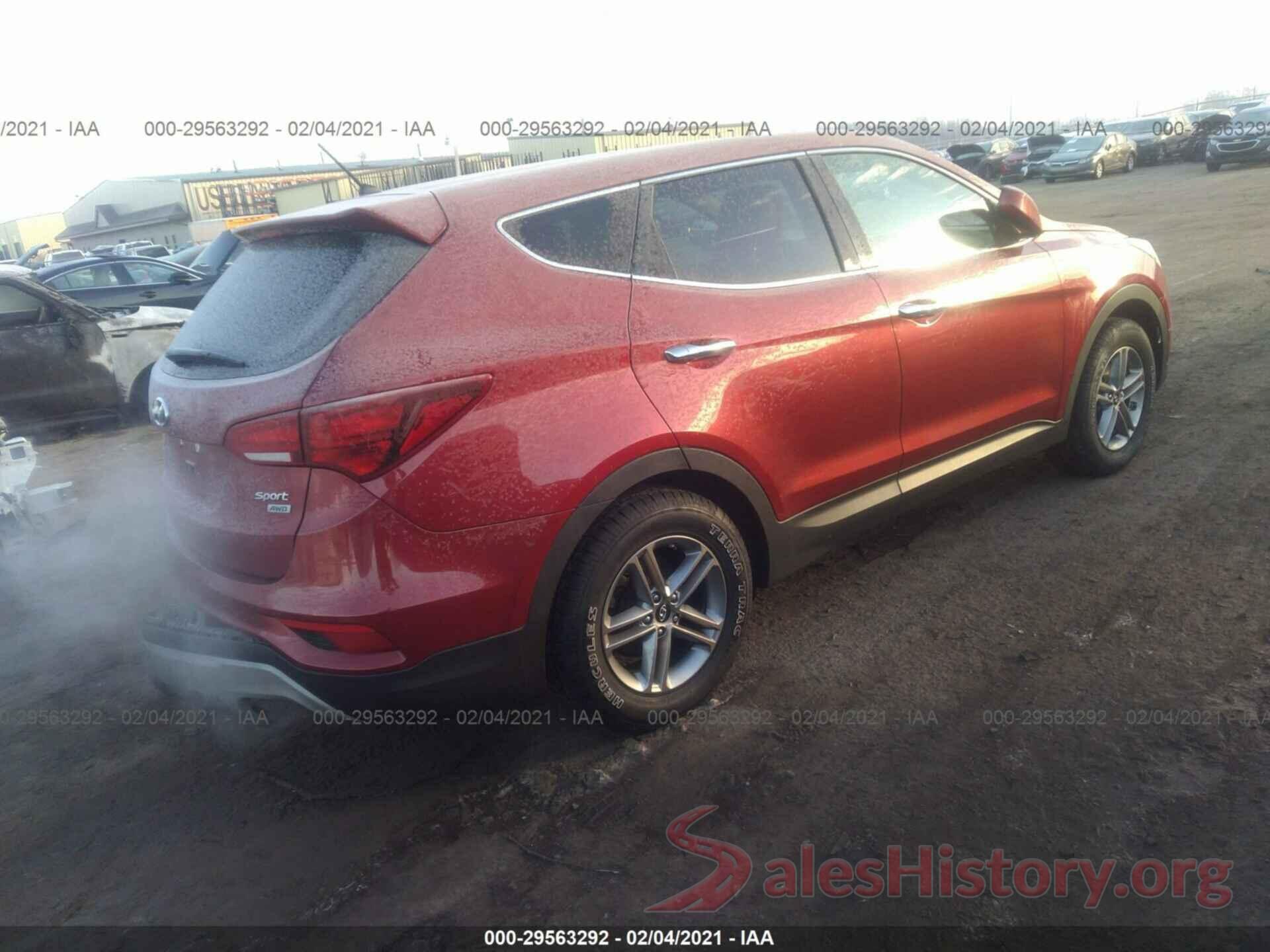 5XYZTDLB4JG525397 2018 HYUNDAI SANTA FE SPORT