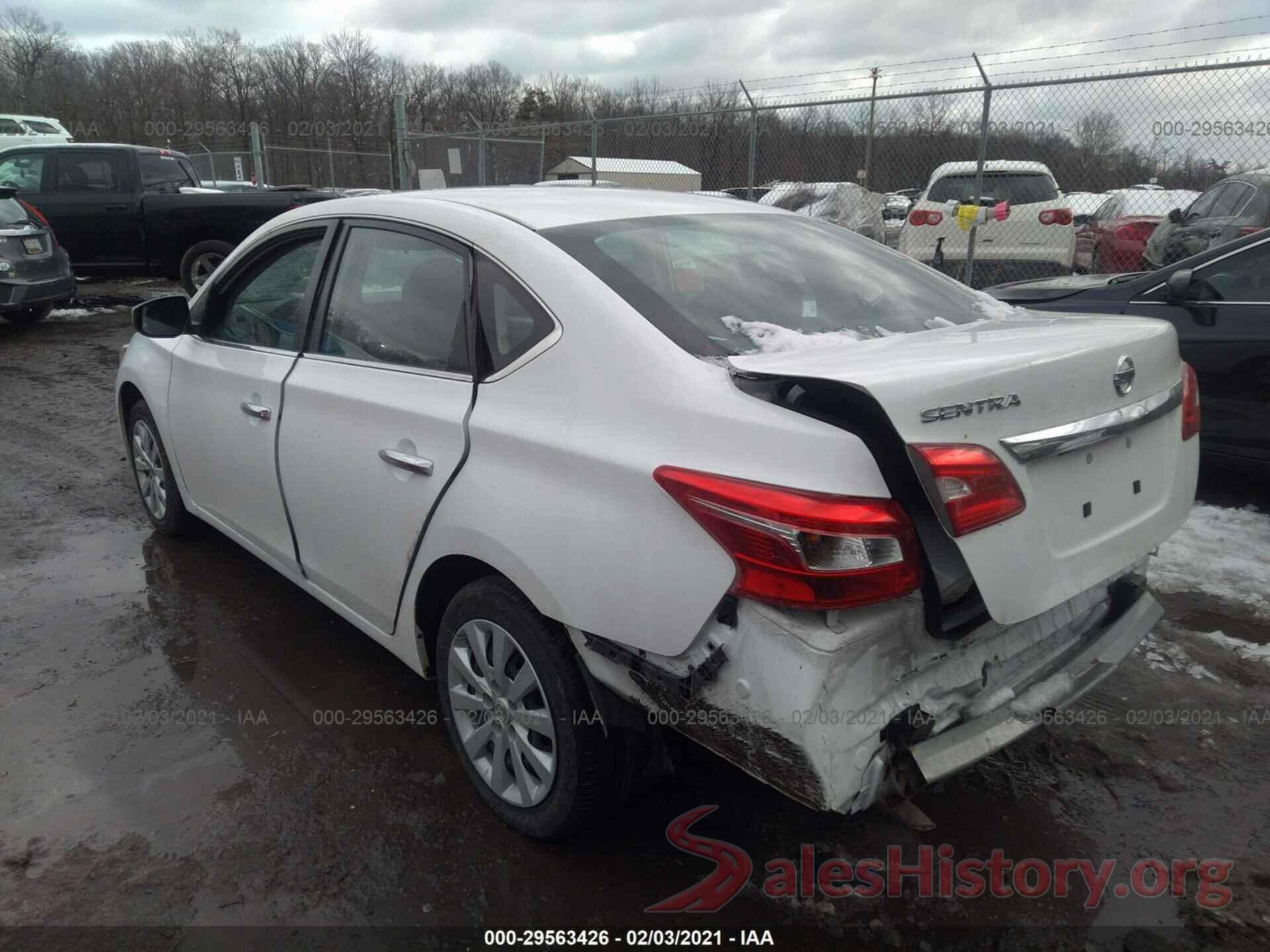 3N1AB7APXKY267385 2019 NISSAN SENTRA