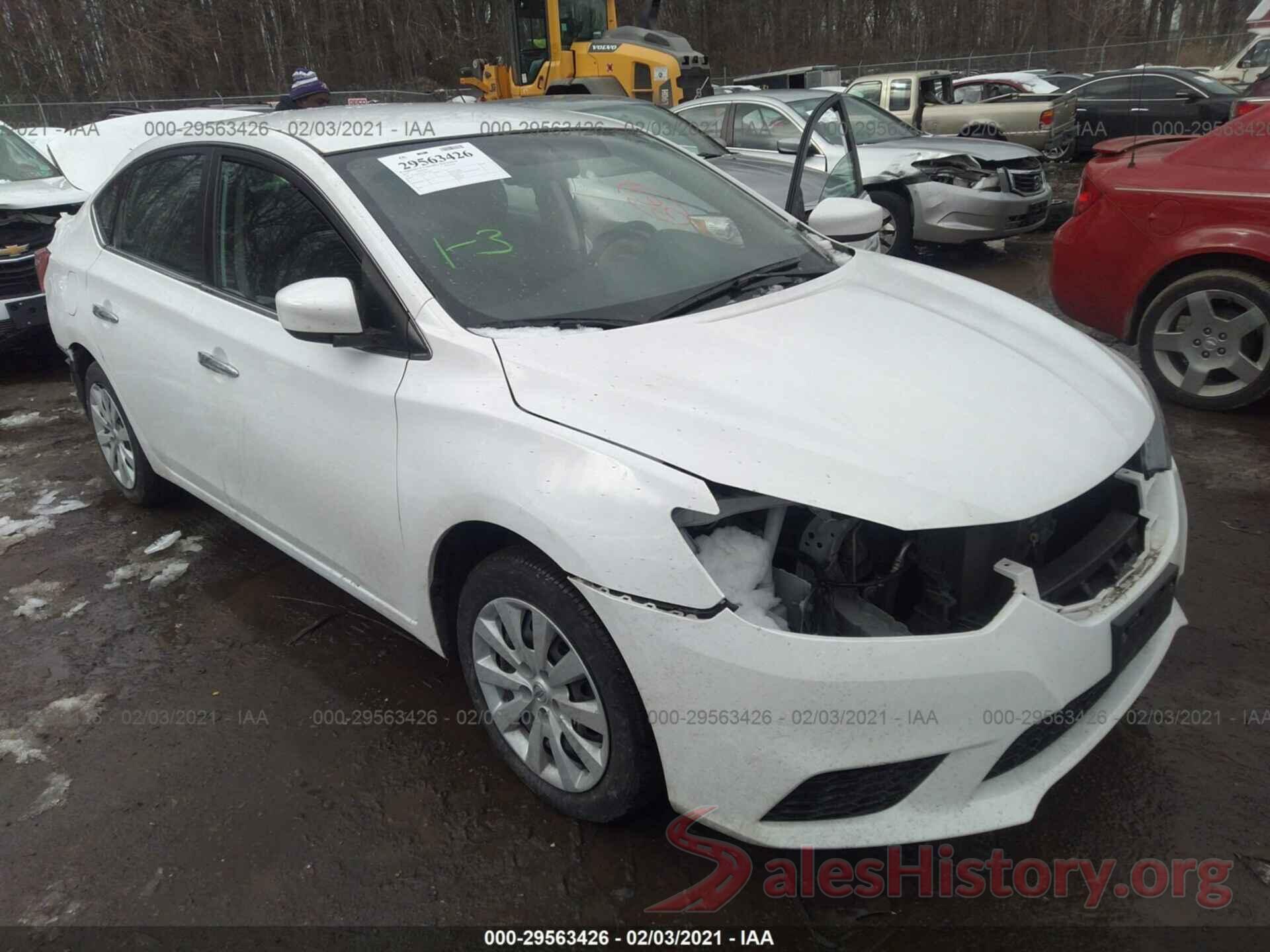 3N1AB7APXKY267385 2019 NISSAN SENTRA