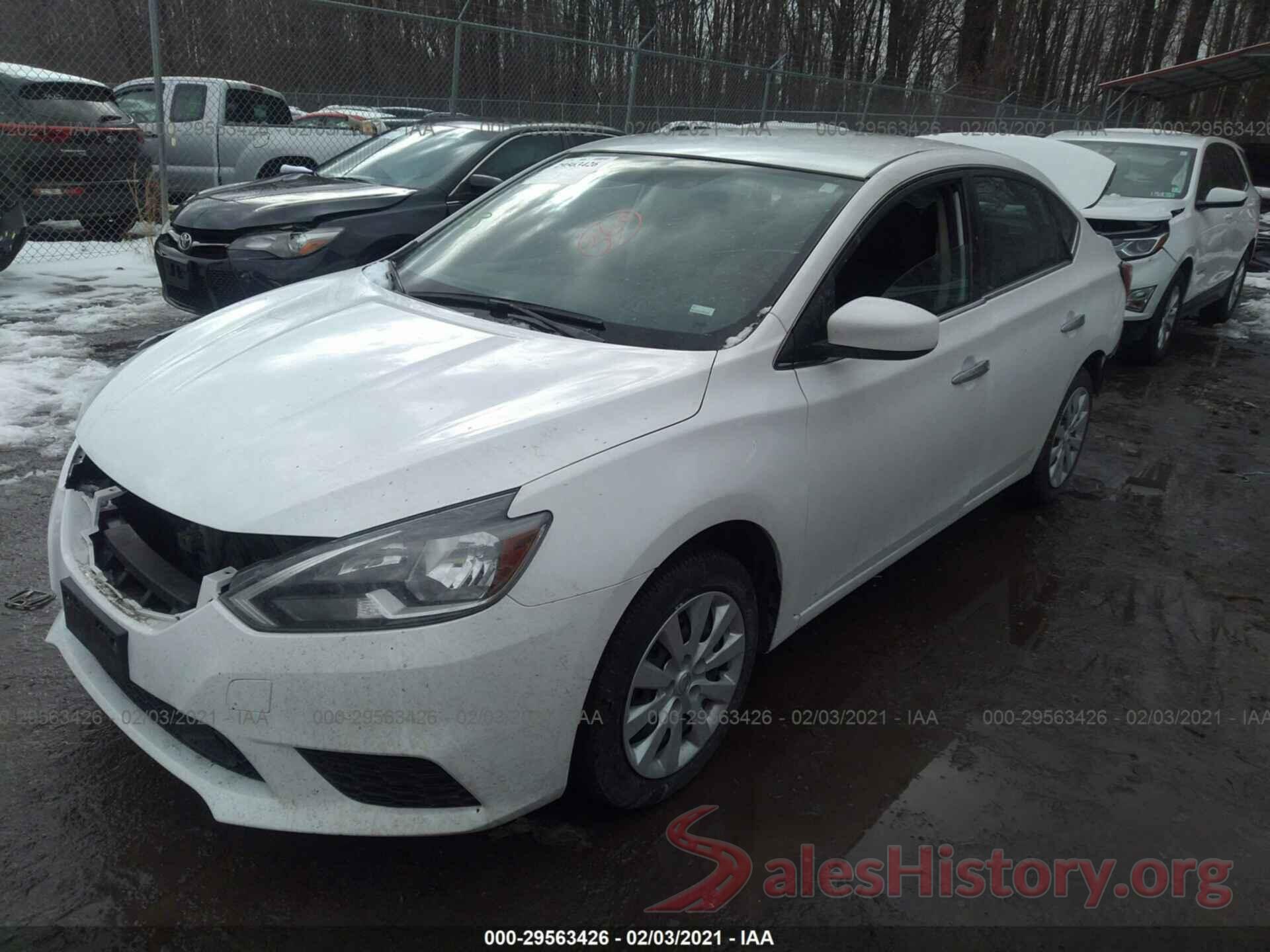 3N1AB7APXKY267385 2019 NISSAN SENTRA