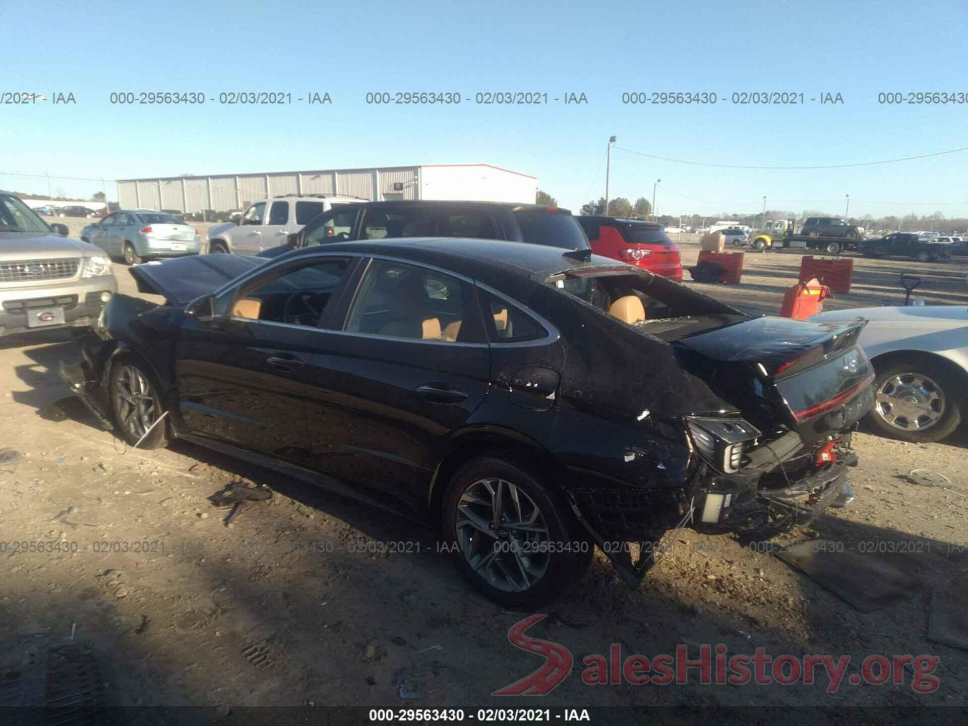 5NPEF4JA0LH054490 2020 HYUNDAI SONATA