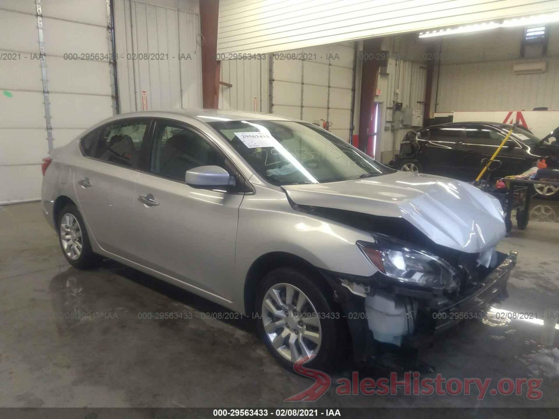 3N1AB7AP4HY356605 2017 NISSAN SENTRA