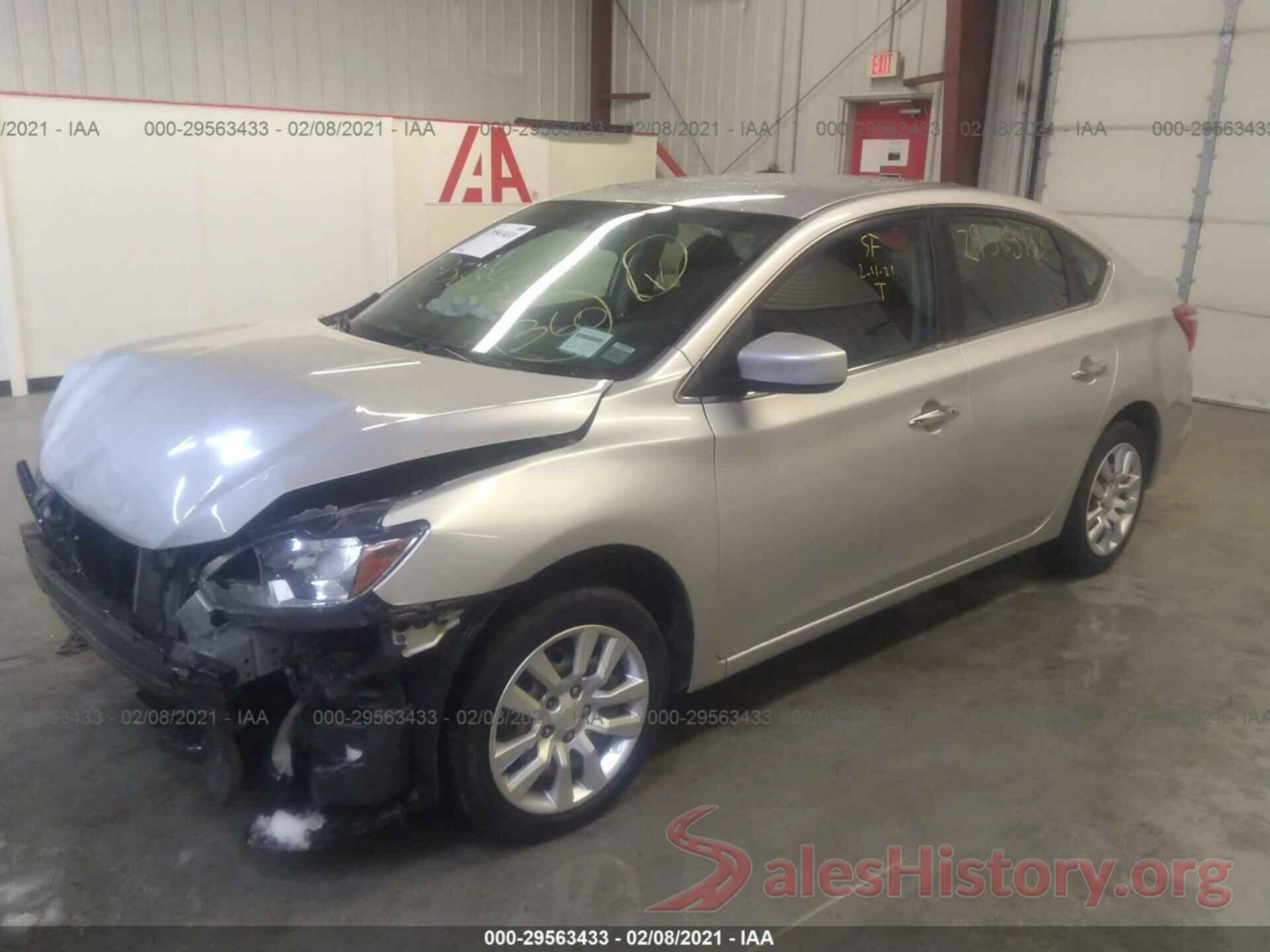 3N1AB7AP4HY356605 2017 NISSAN SENTRA