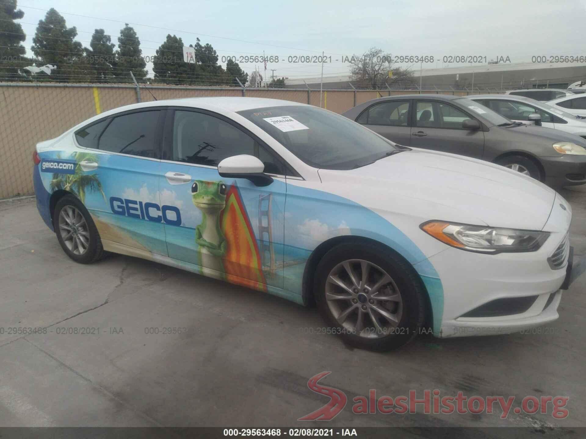 3FA6P0H76HR145231 2017 FORD FUSION