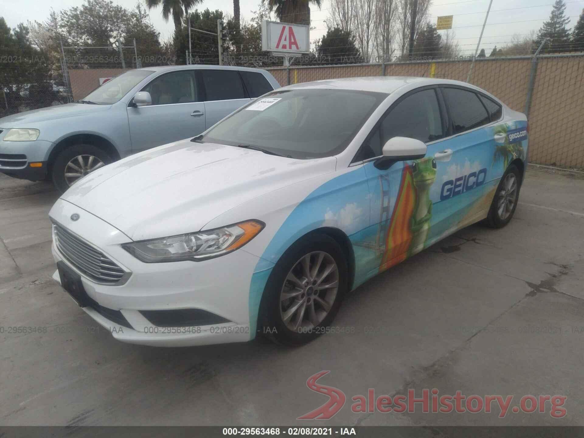 3FA6P0H76HR145231 2017 FORD FUSION