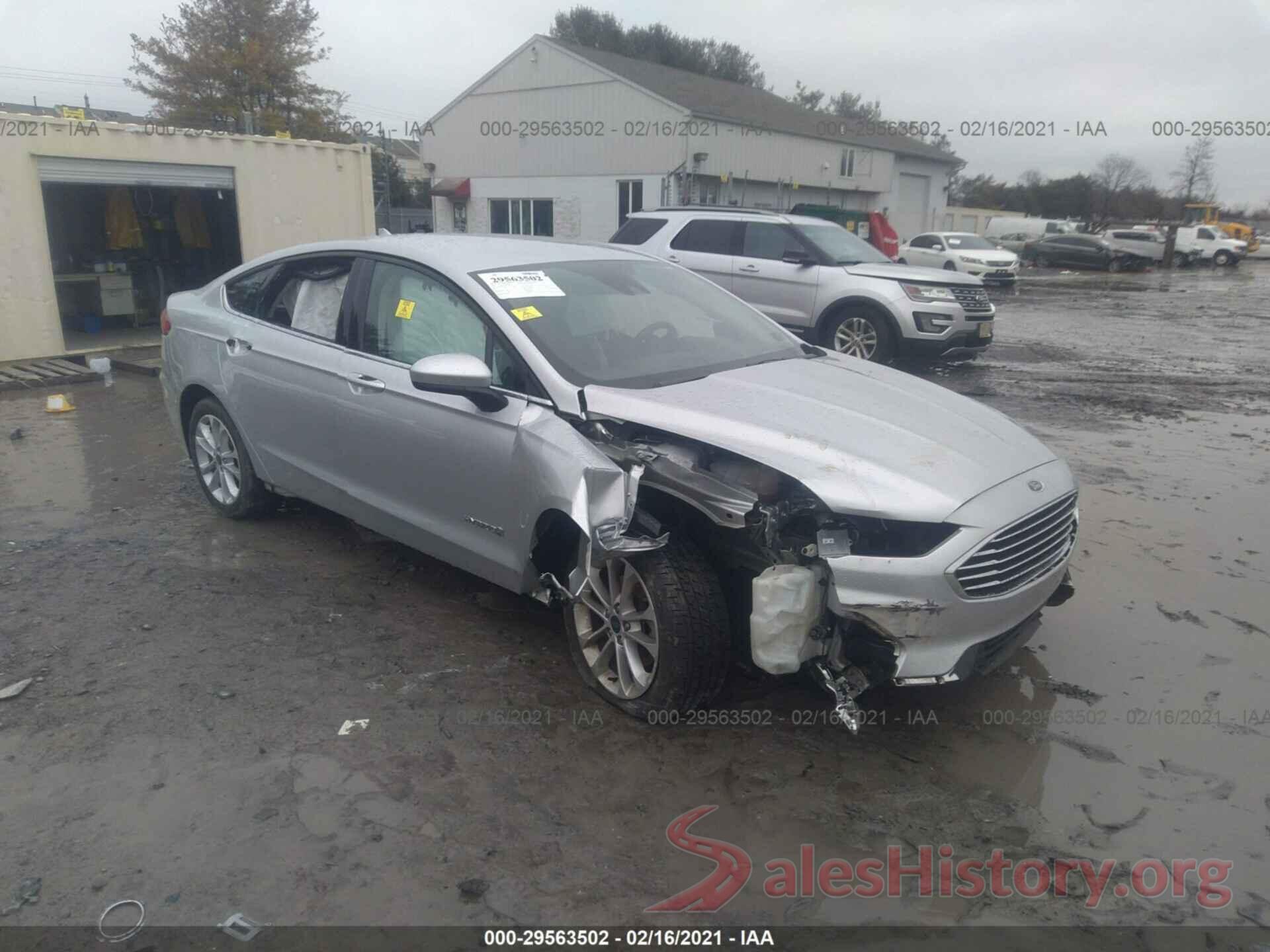 3FA6P0LU4KR181441 2019 FORD FUSION HYBRID