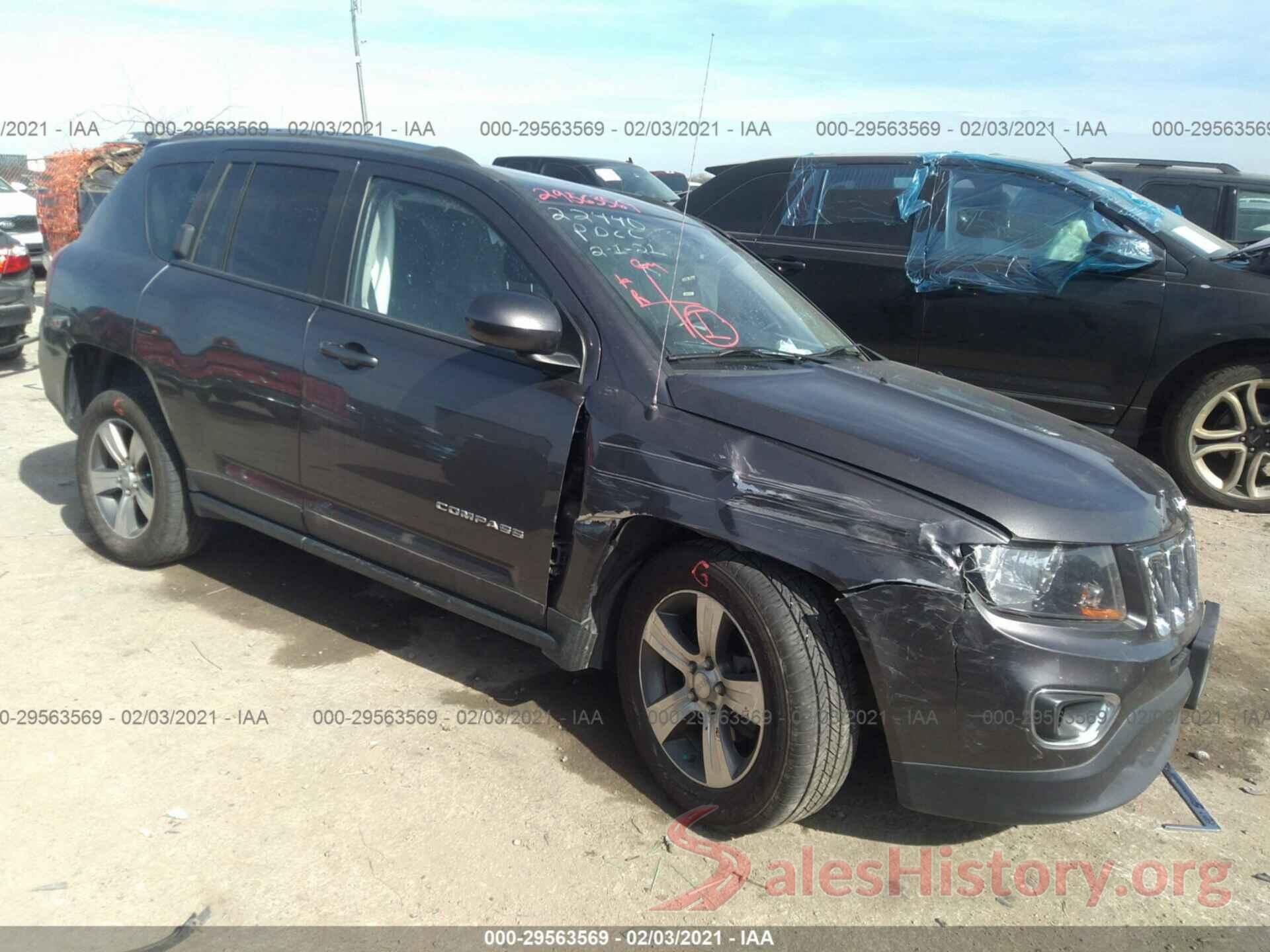 1C4NJDEB9HD168065 2017 JEEP COMPASS