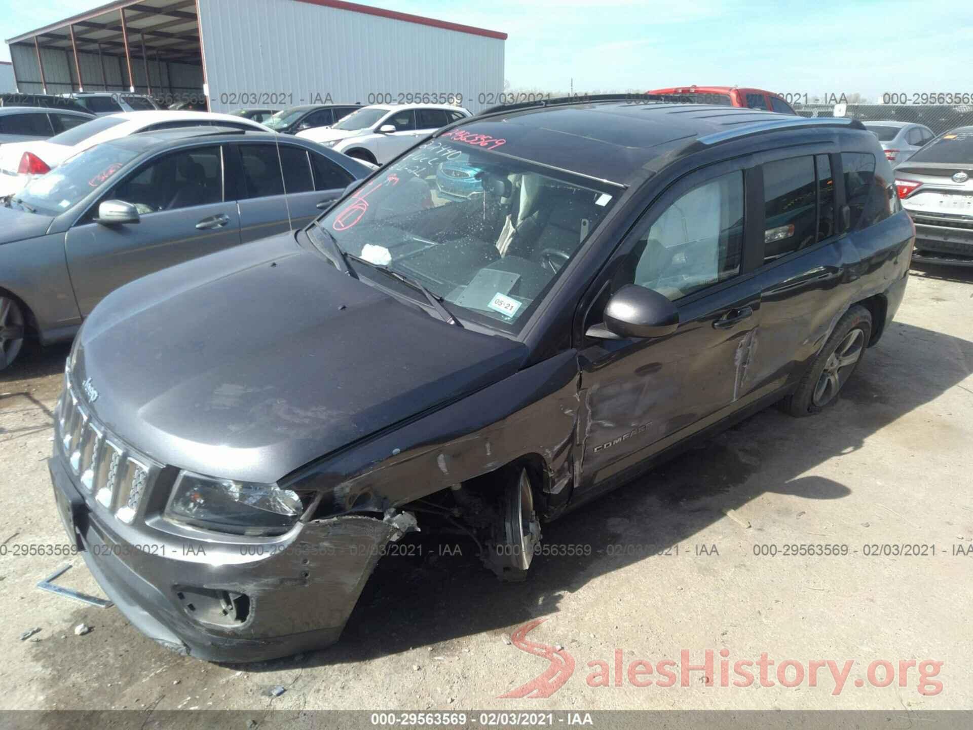 1C4NJDEB9HD168065 2017 JEEP COMPASS