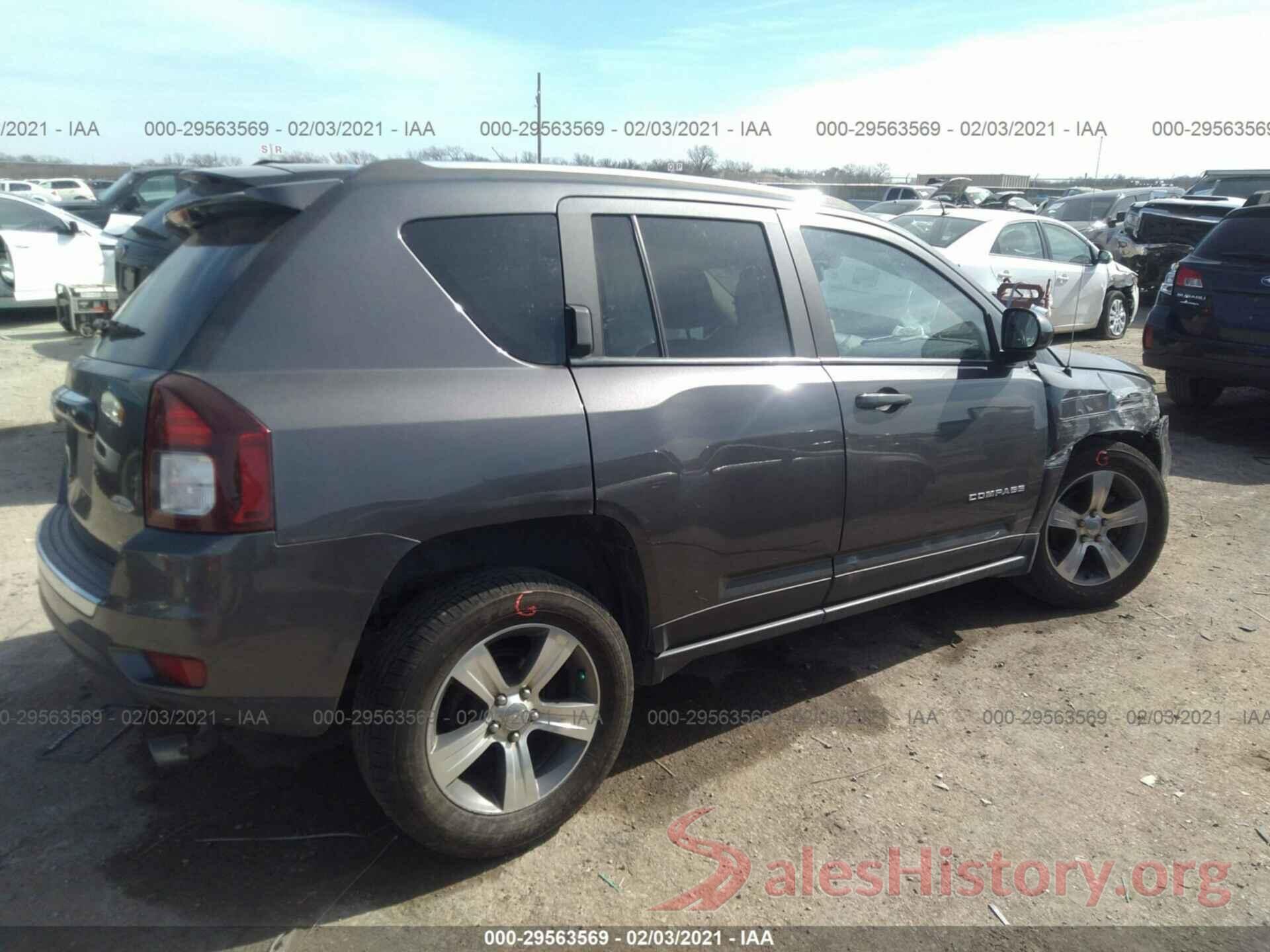 1C4NJDEB9HD168065 2017 JEEP COMPASS