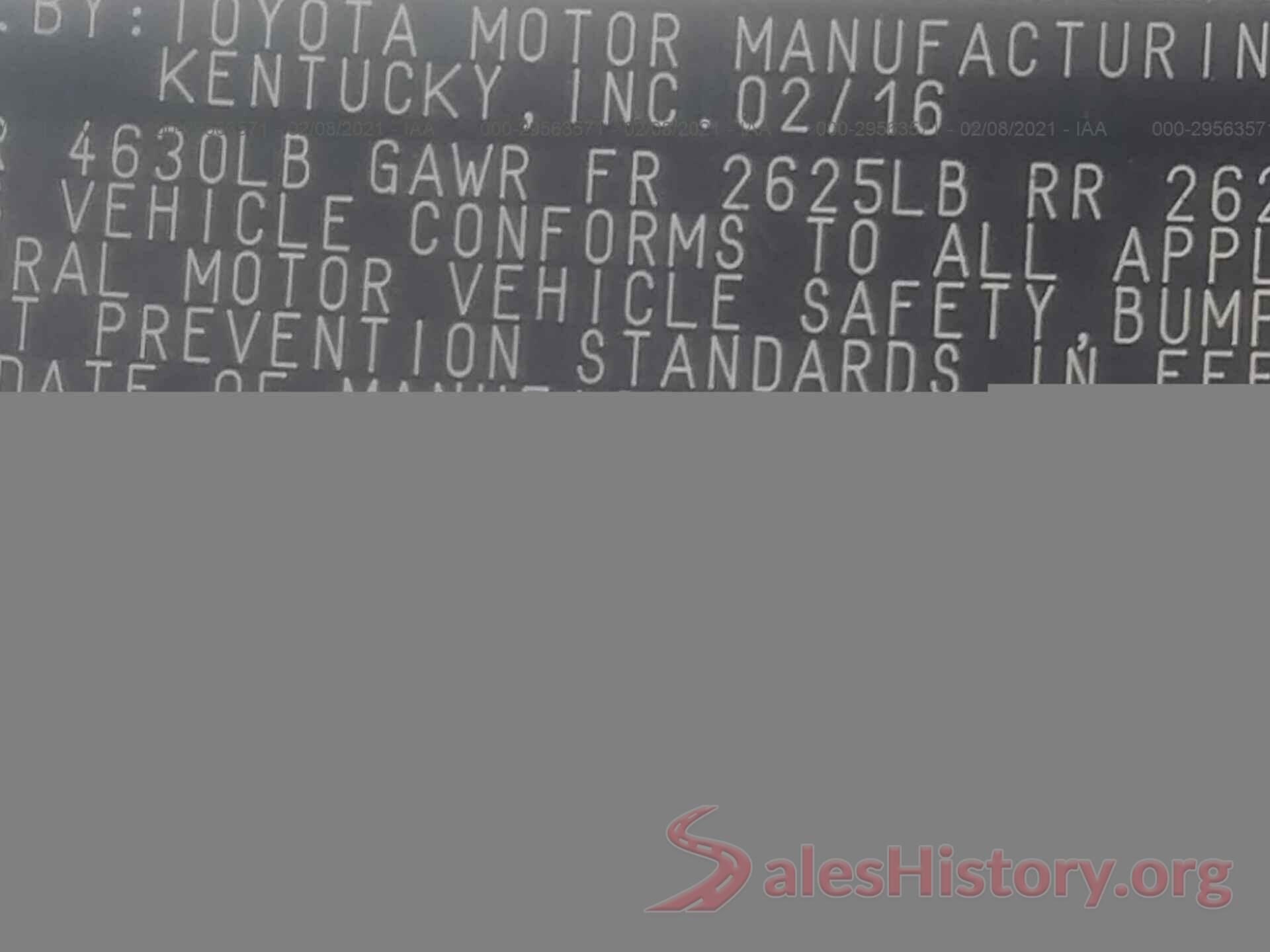 4T1BF1FK9GU203487 2016 TOYOTA CAMRY