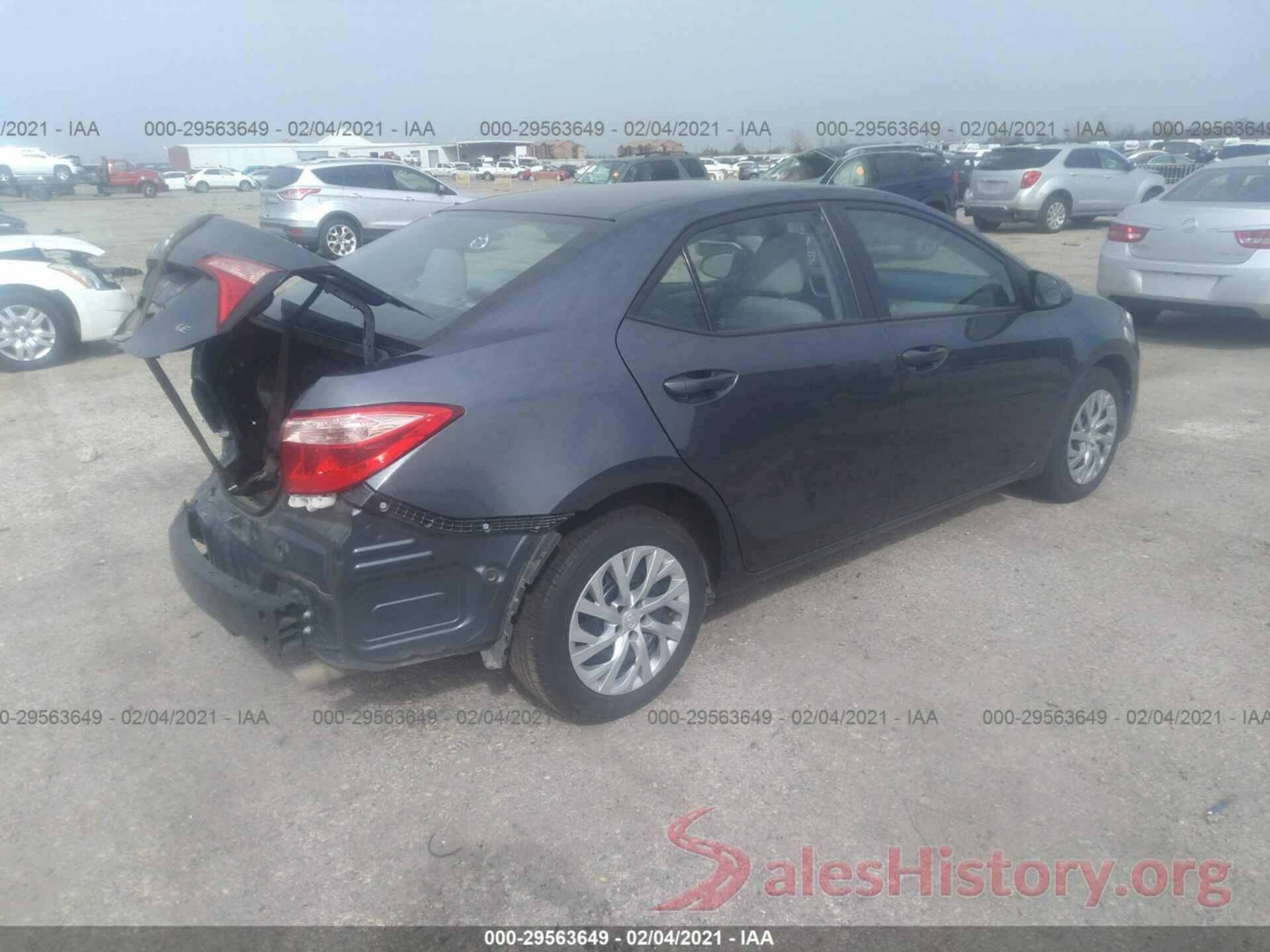 2T1BURHEXHC799384 2017 TOYOTA COROLLA