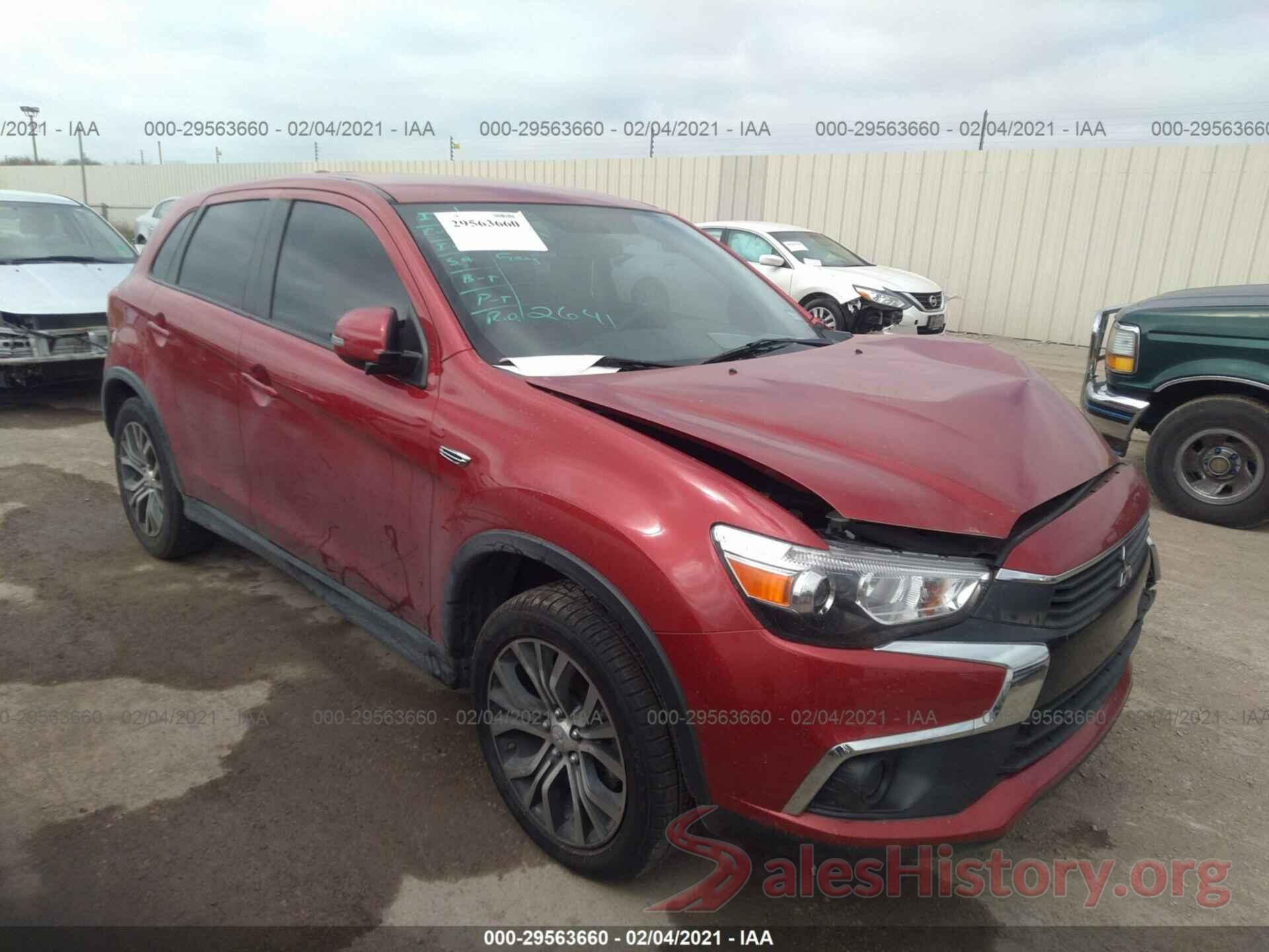 JA4AP3AU6HZ016983 2017 MITSUBISHI OUTLANDER SPORT