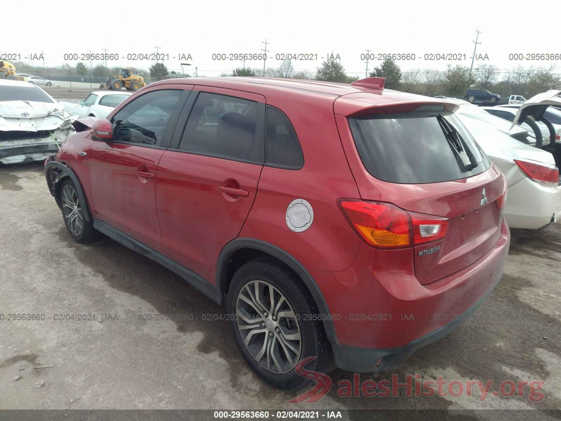 JA4AP3AU6HZ016983 2017 MITSUBISHI OUTLANDER SPORT