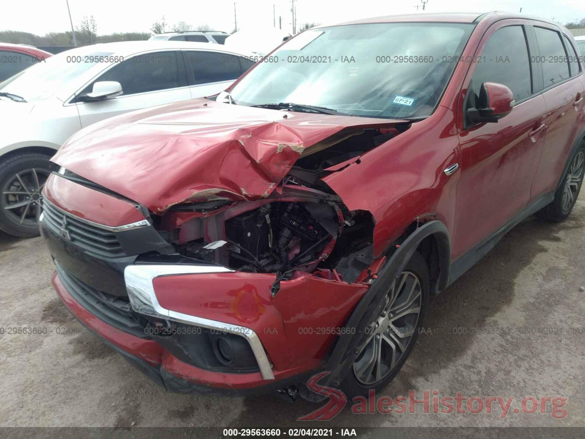 JA4AP3AU6HZ016983 2017 MITSUBISHI OUTLANDER SPORT