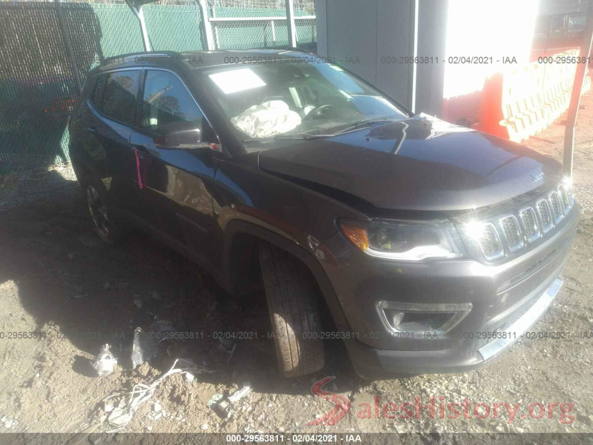 3C4NJCCB5JT406684 2018 JEEP COMPASS