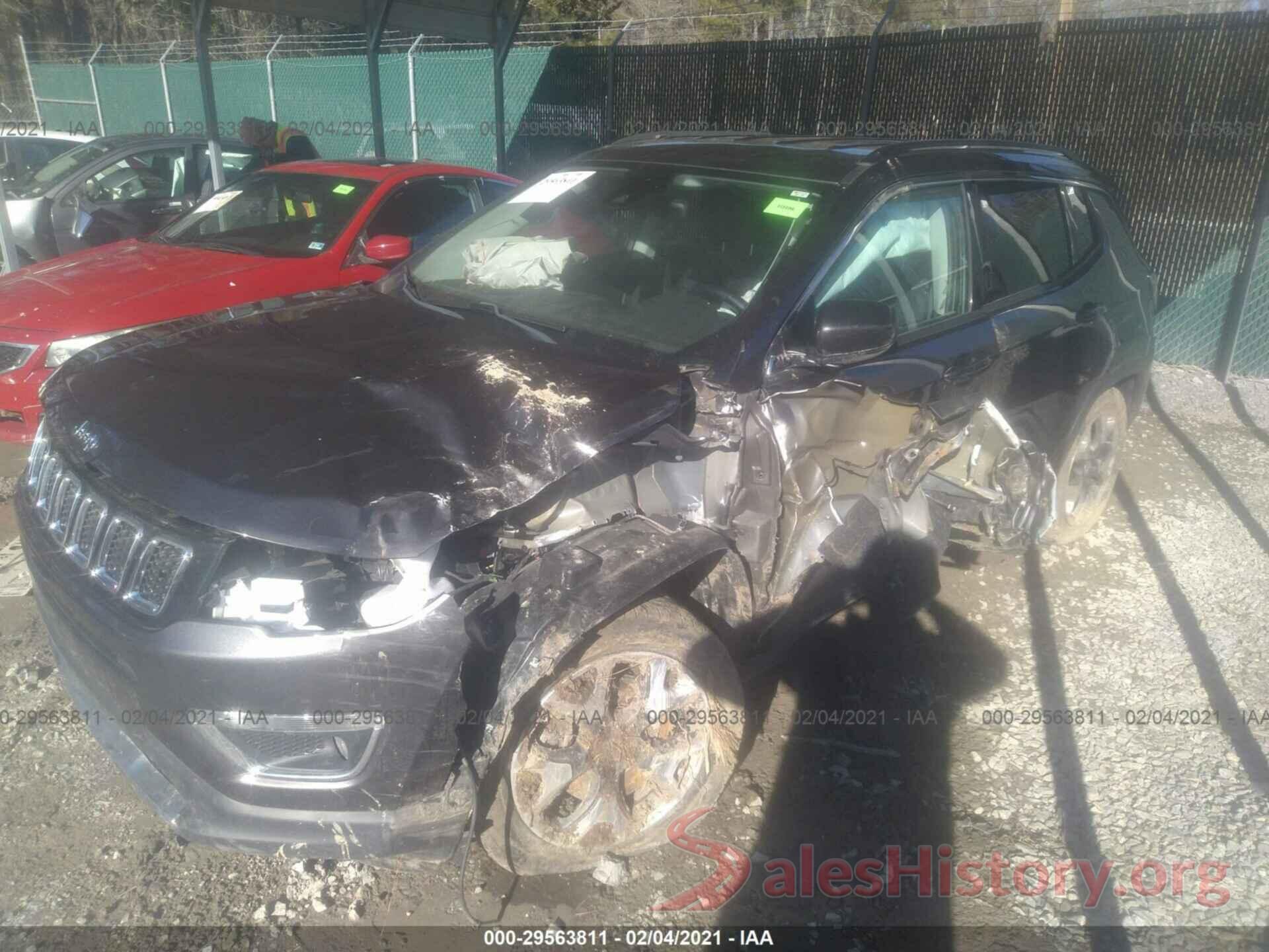 3C4NJCCB5JT406684 2018 JEEP COMPASS