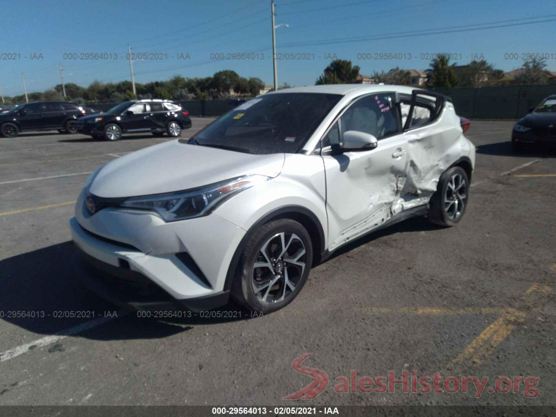 NMTKHMBX8JR057238 2018 TOYOTA C-HR