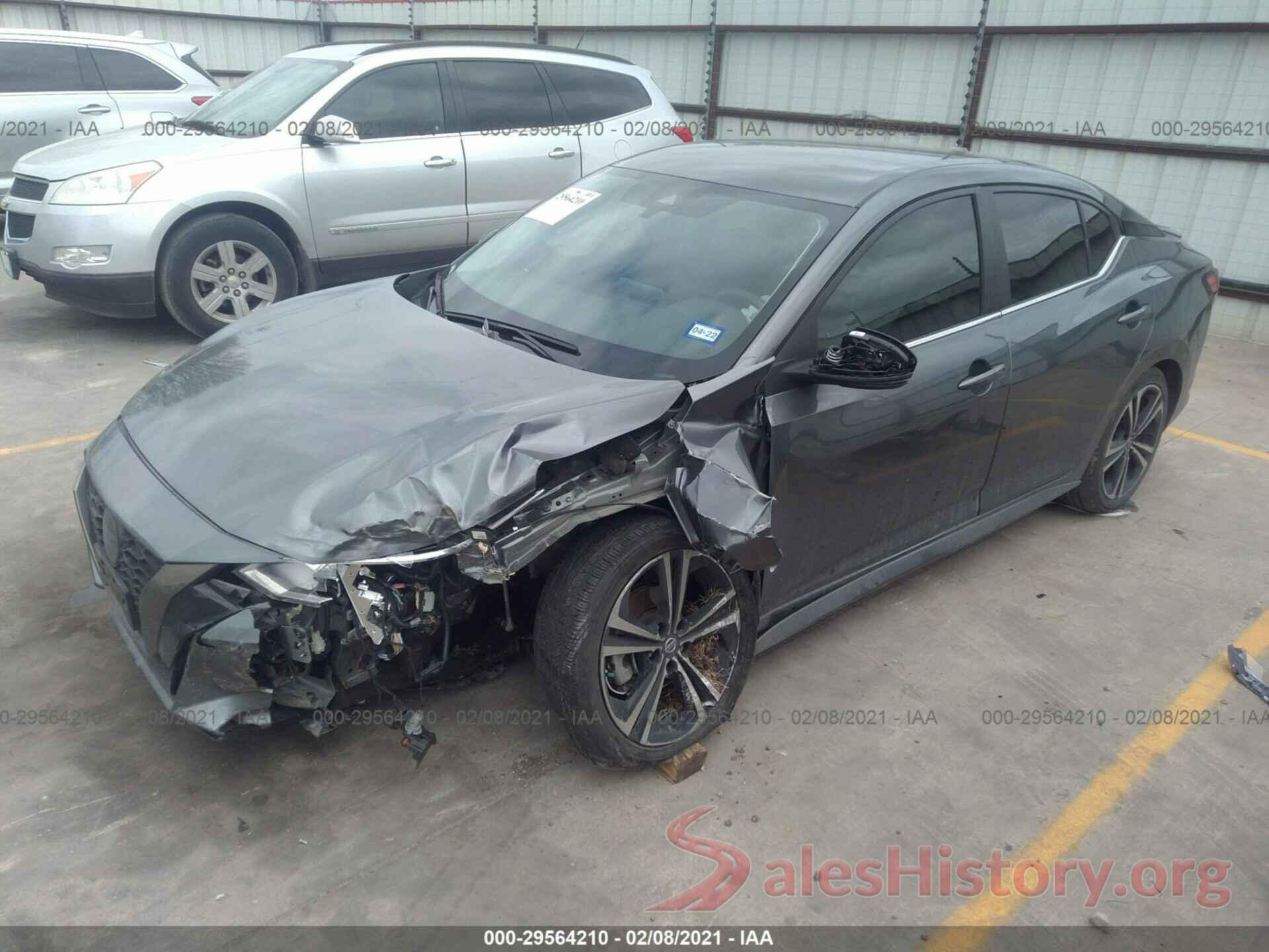 3N1AB8DV4LY221813 2020 NISSAN SENTRA