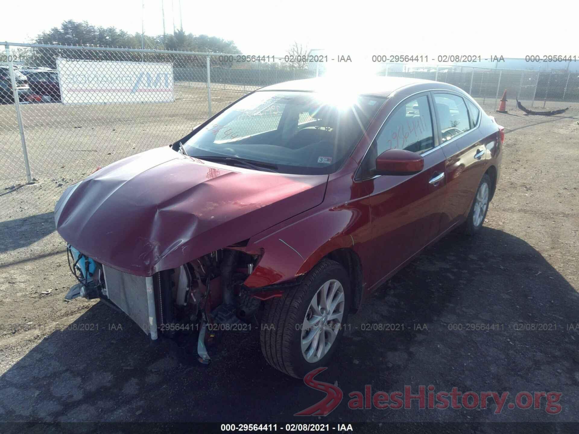 3N1AB7AP5KY318405 2019 NISSAN SENTRA