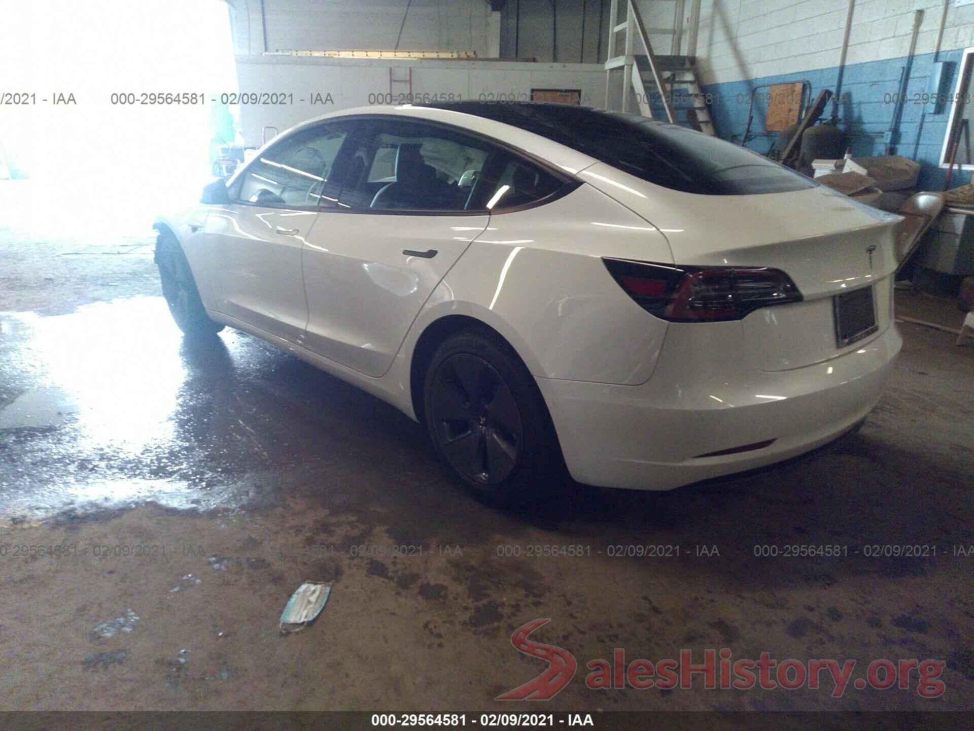 5YJ3E1EA2MF850595 2021 TESLA MODEL 3