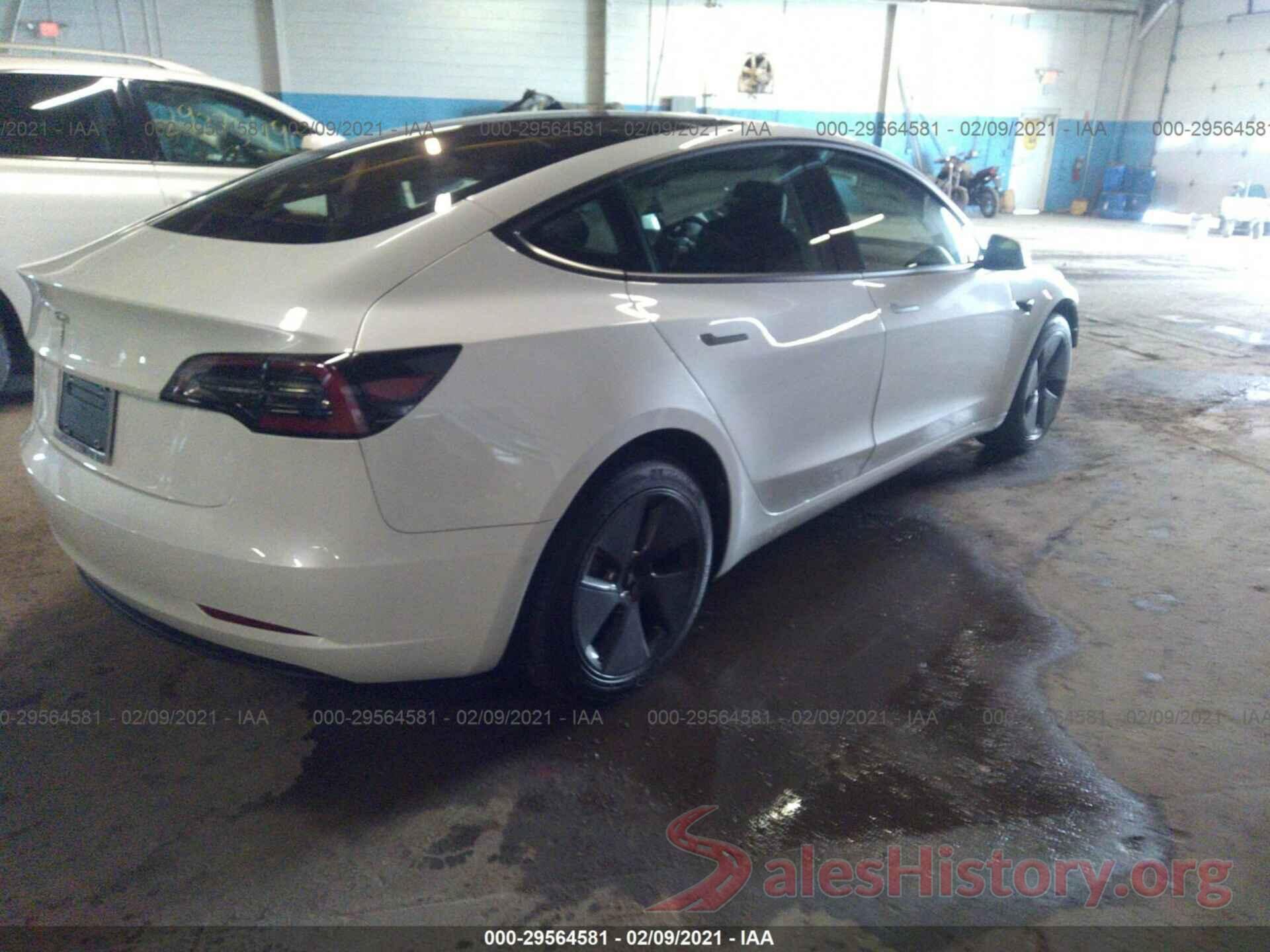 5YJ3E1EA2MF850595 2021 TESLA MODEL 3