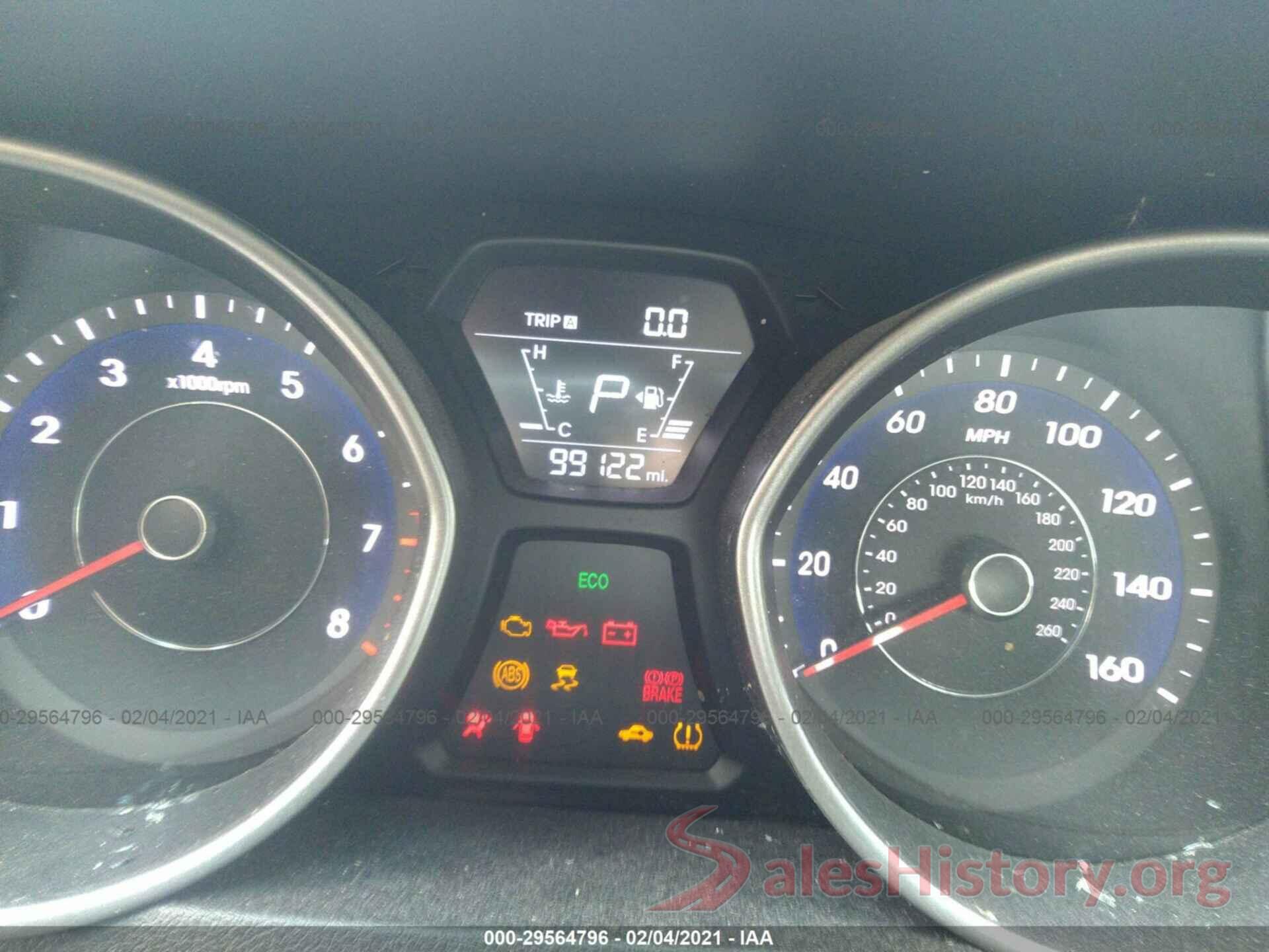 5NPDH4AE9GH669005 2016 HYUNDAI ELANTRA