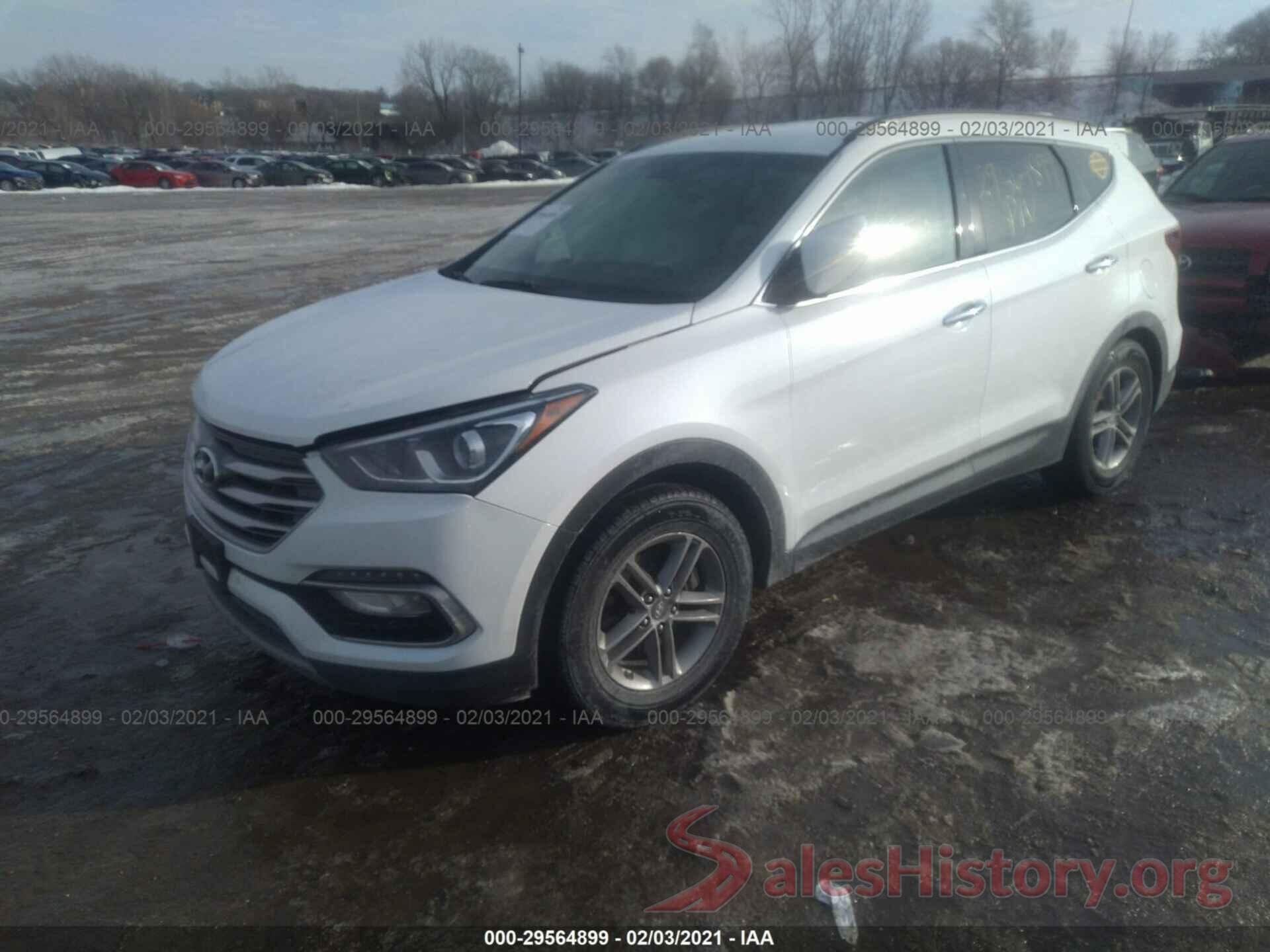 5NMZUDLB6HH007255 2017 HYUNDAI SANTA FE SPORT