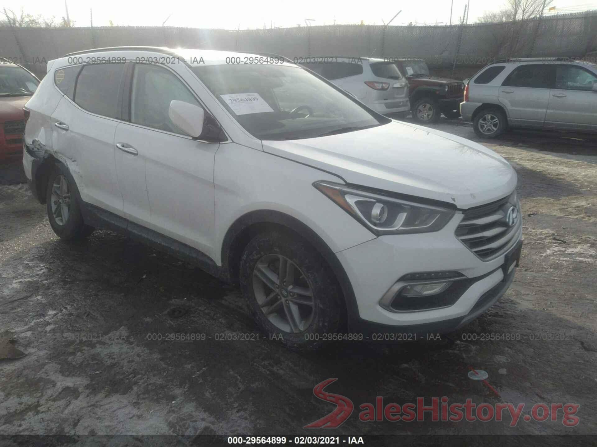 5NMZUDLB6HH007255 2017 HYUNDAI SANTA FE SPORT