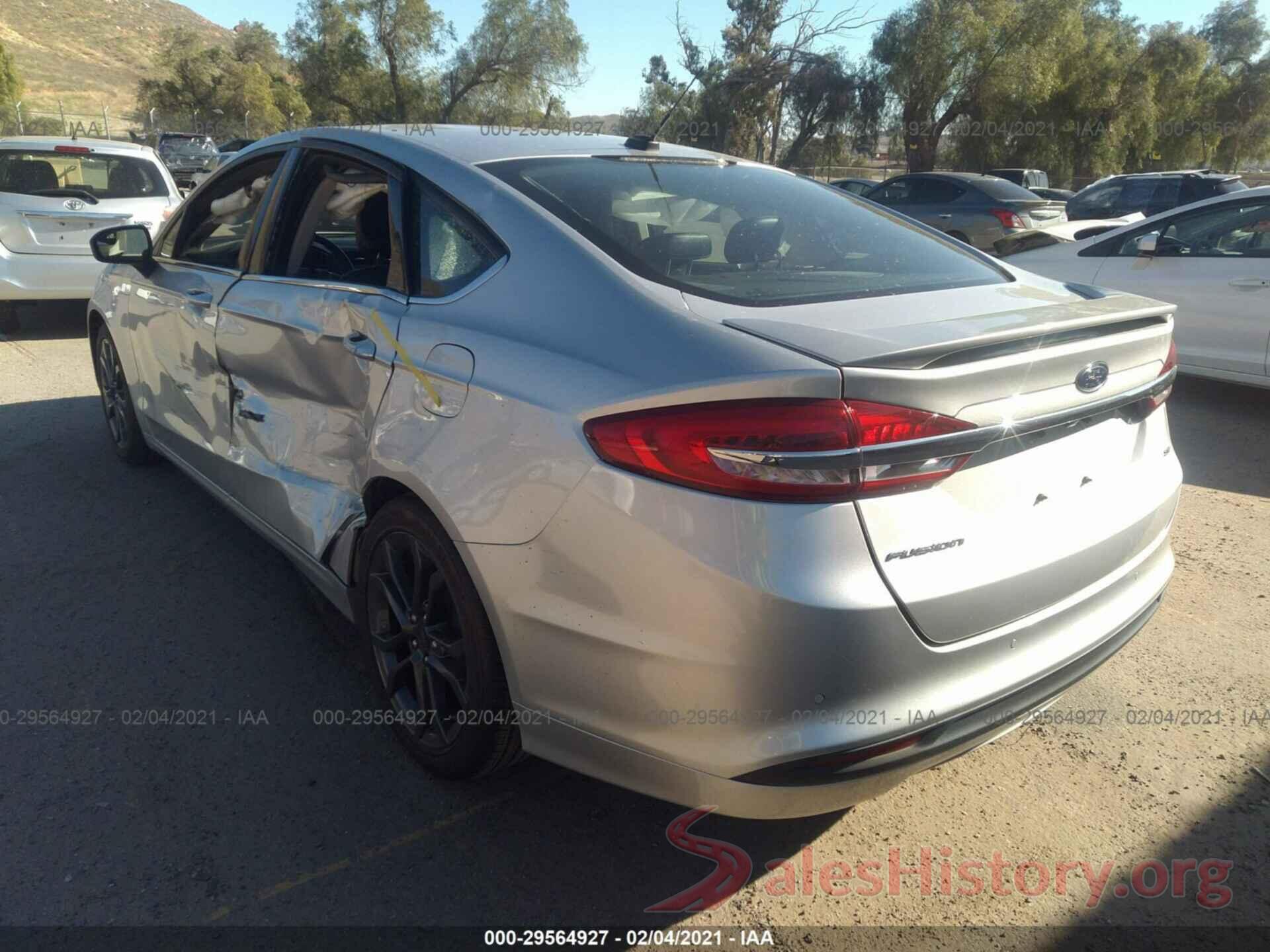 3FA6P0H73JR191864 2018 FORD FUSION