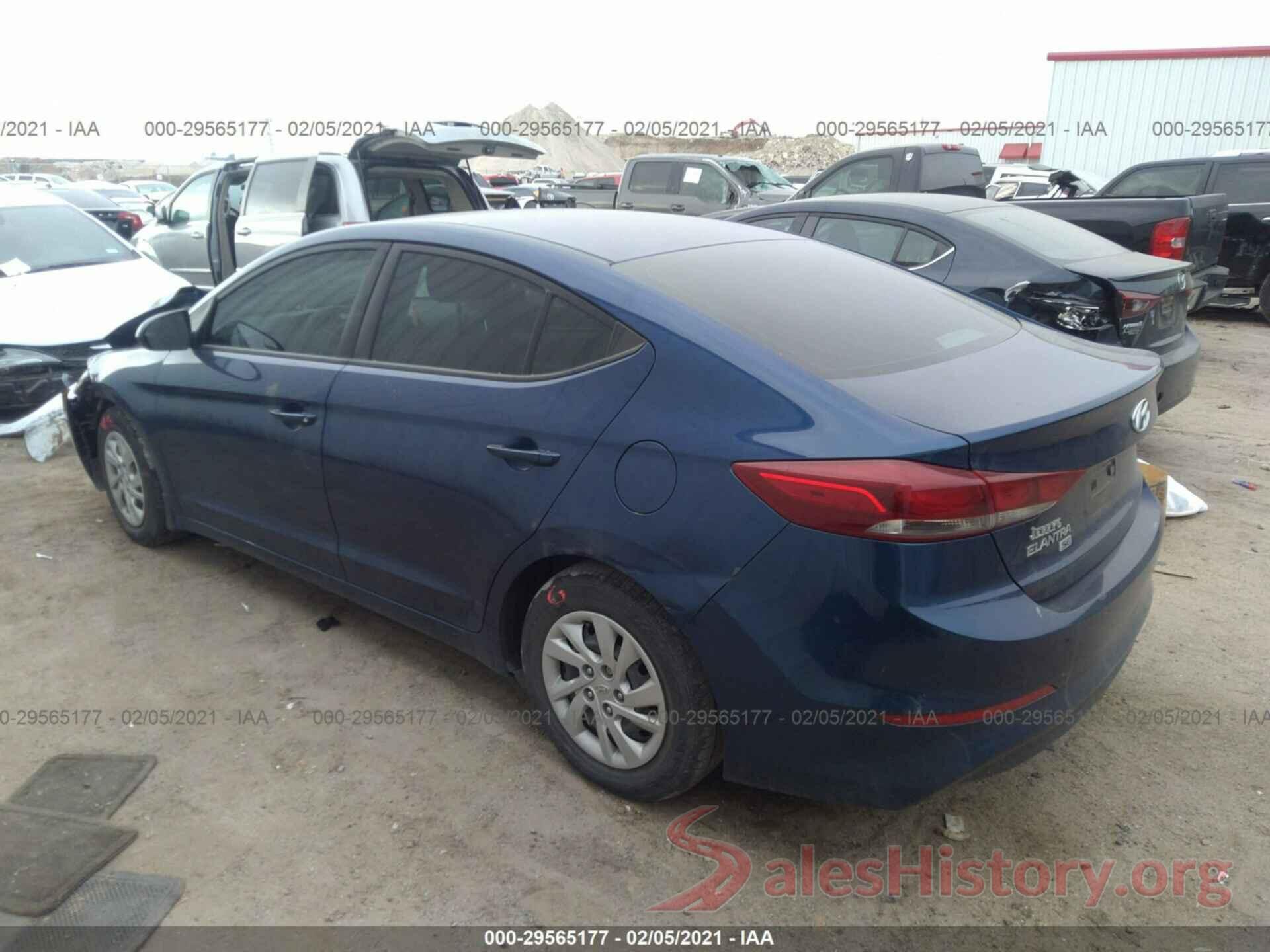 5NPD74LF5JH213101 2018 HYUNDAI ELANTRA