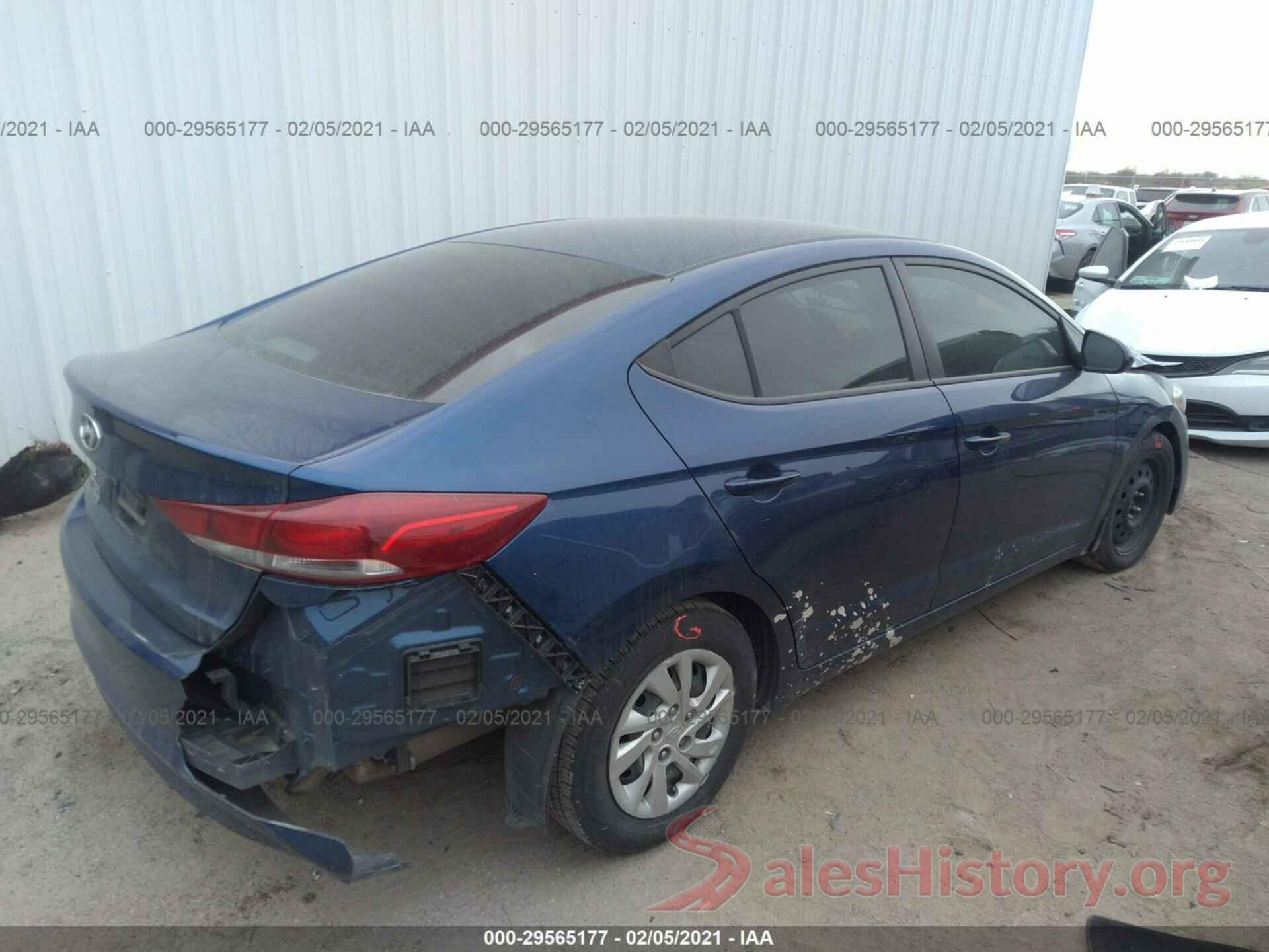 5NPD74LF5JH213101 2018 HYUNDAI ELANTRA