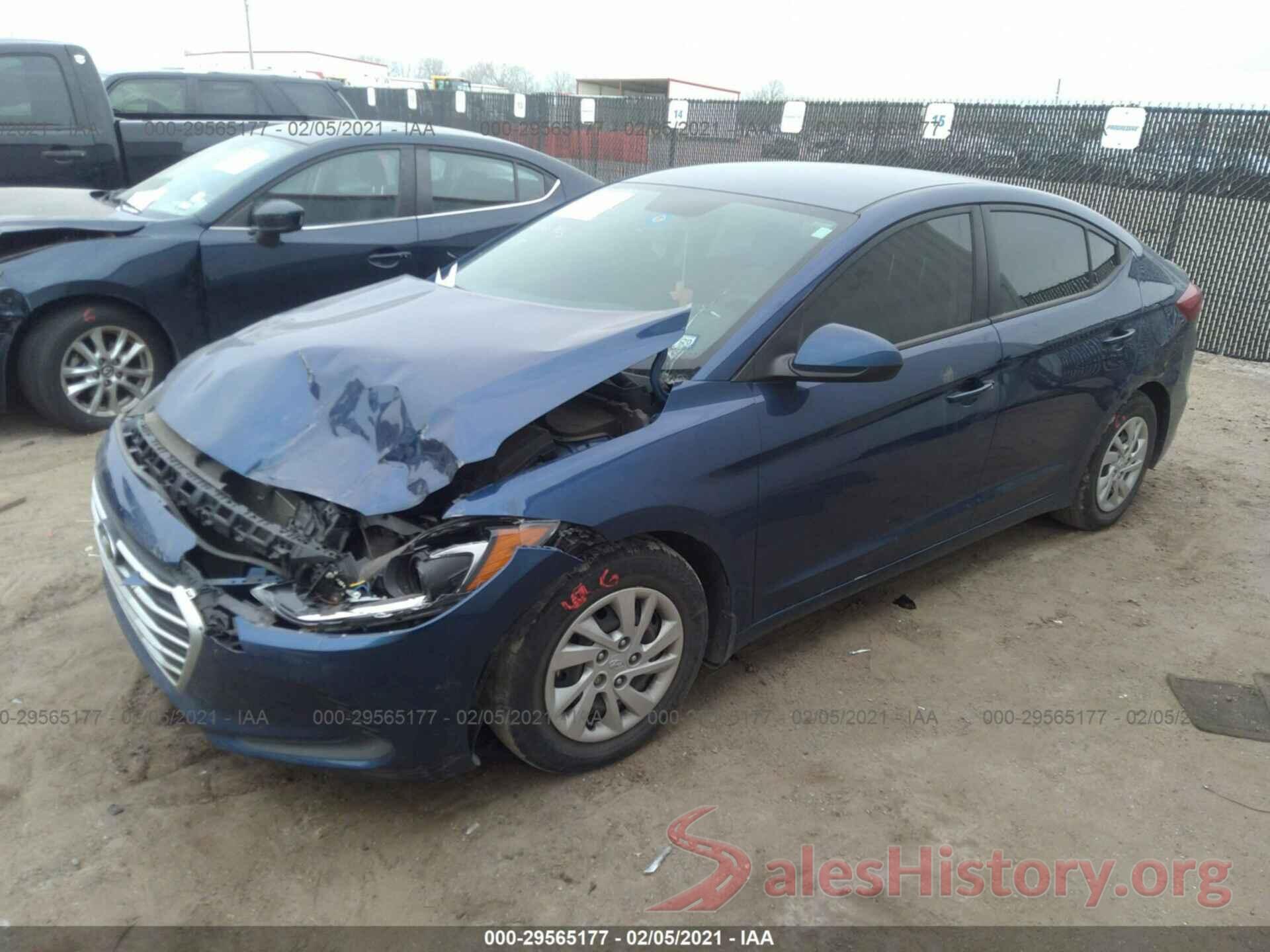 5NPD74LF5JH213101 2018 HYUNDAI ELANTRA