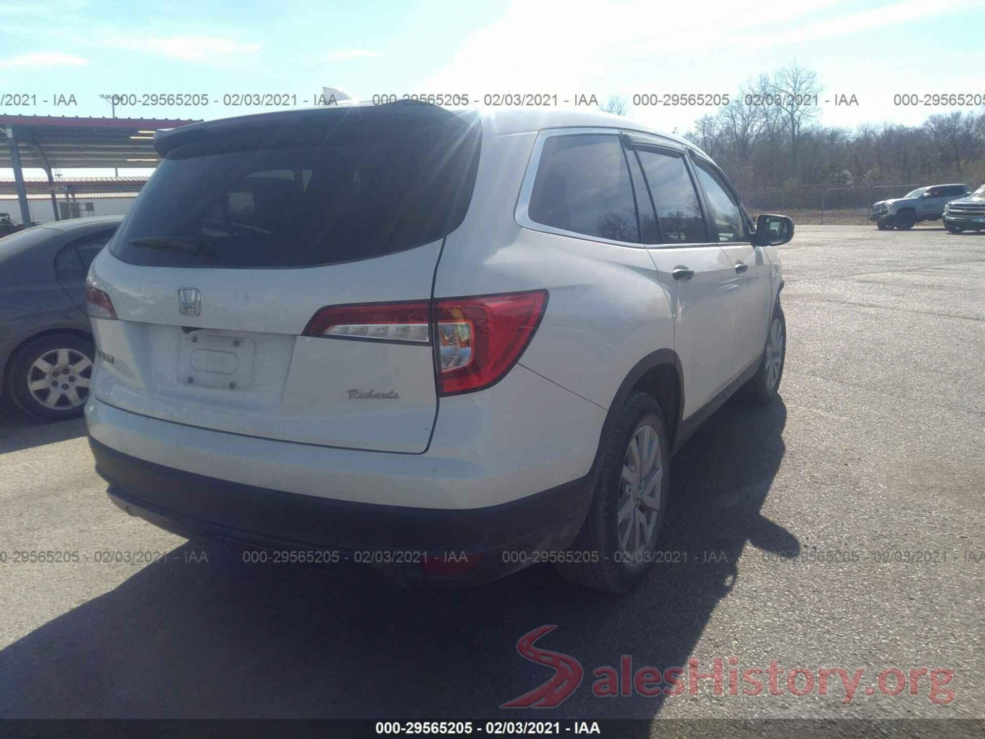 5FNYF5H16KB012931 2019 HONDA PILOT