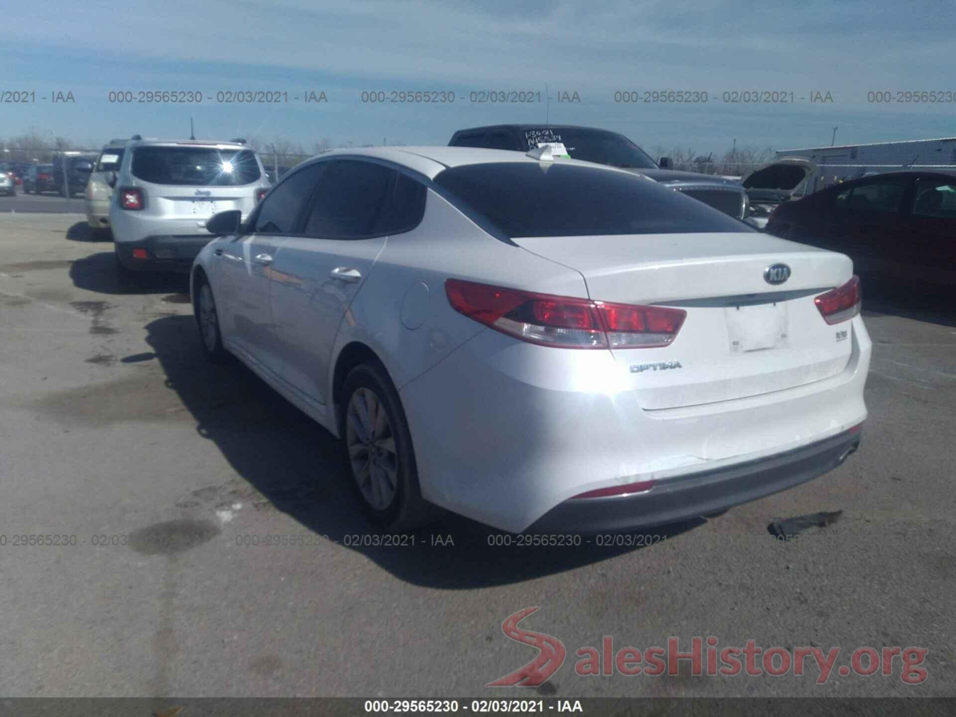 5XXGT4L37GG072325 2016 KIA OPTIMA