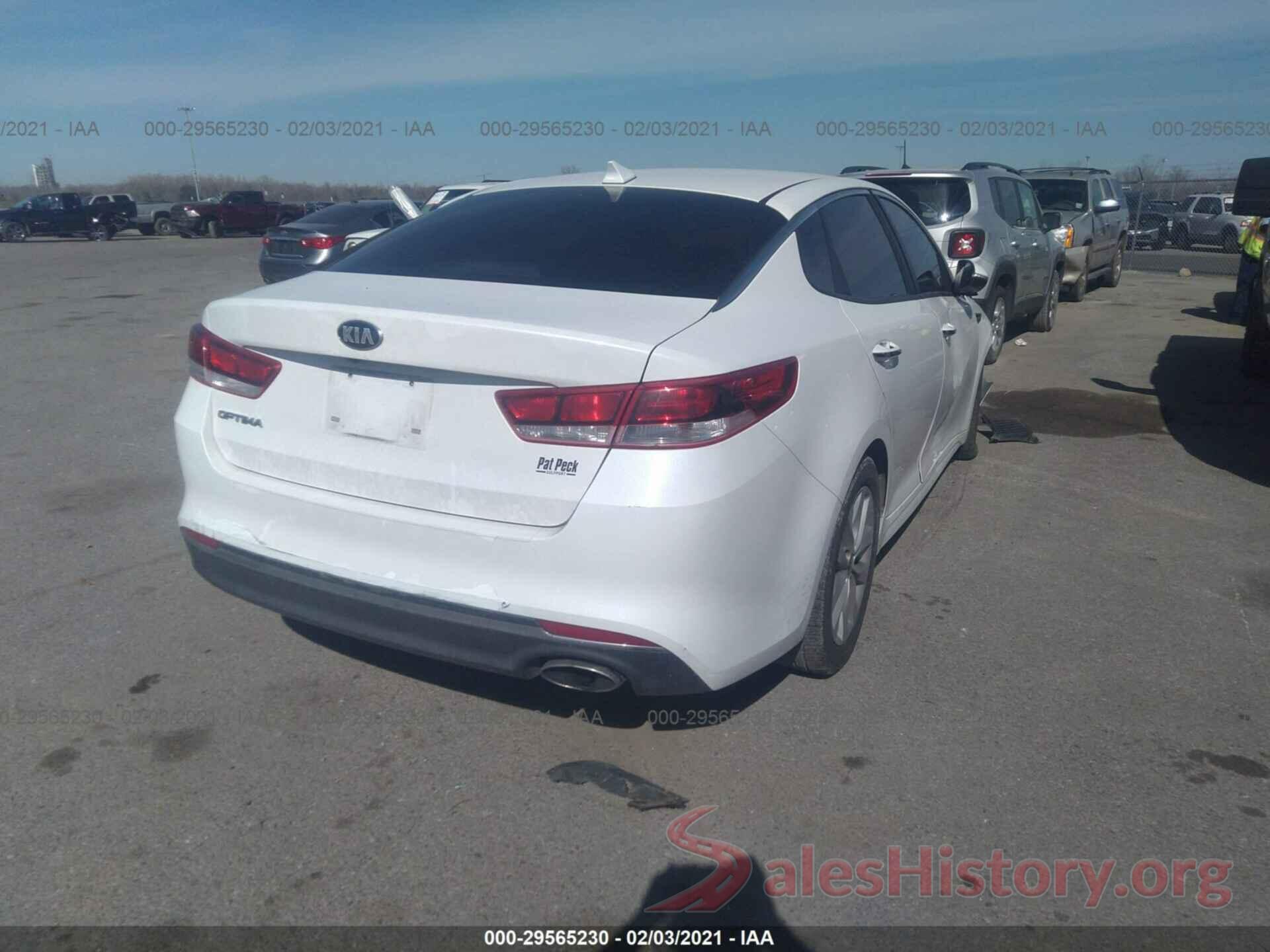 5XXGT4L37GG072325 2016 KIA OPTIMA