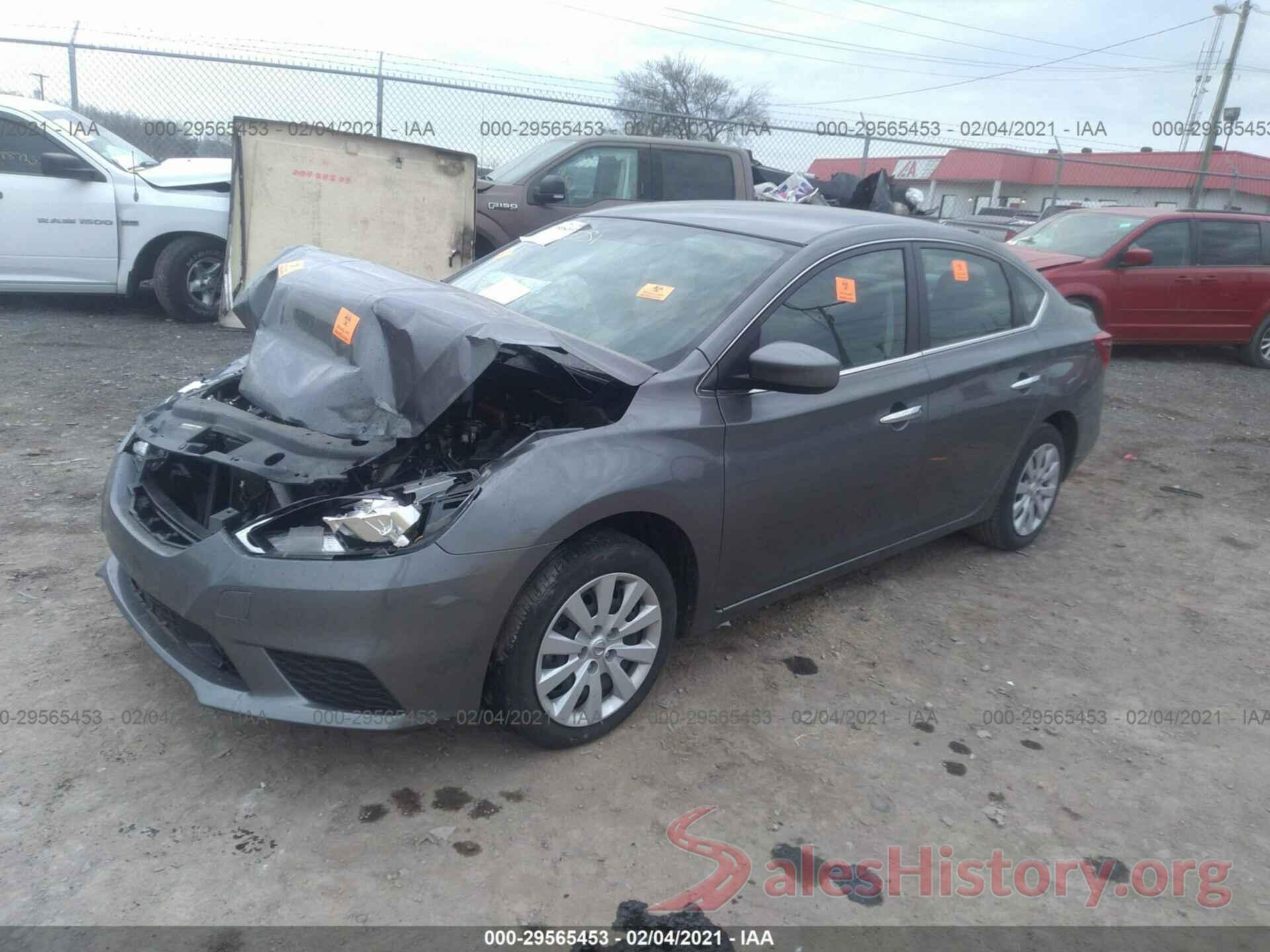 3N1AB7AP6KY363692 2019 NISSAN SENTRA