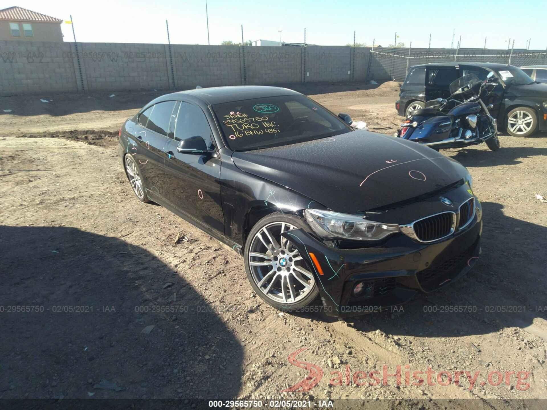 WBA4A9C5XGGL87813 2016 BMW 4 SERIES